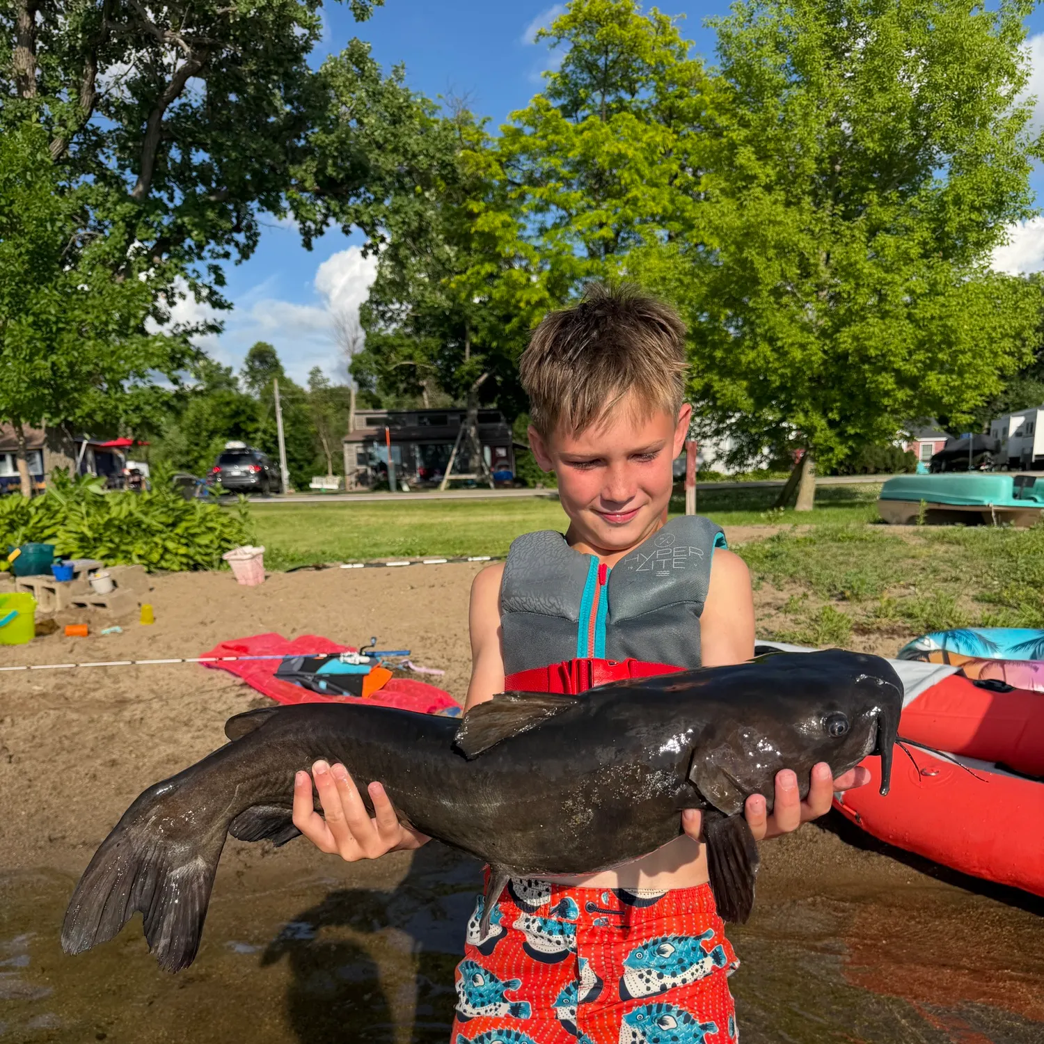 recently logged catches