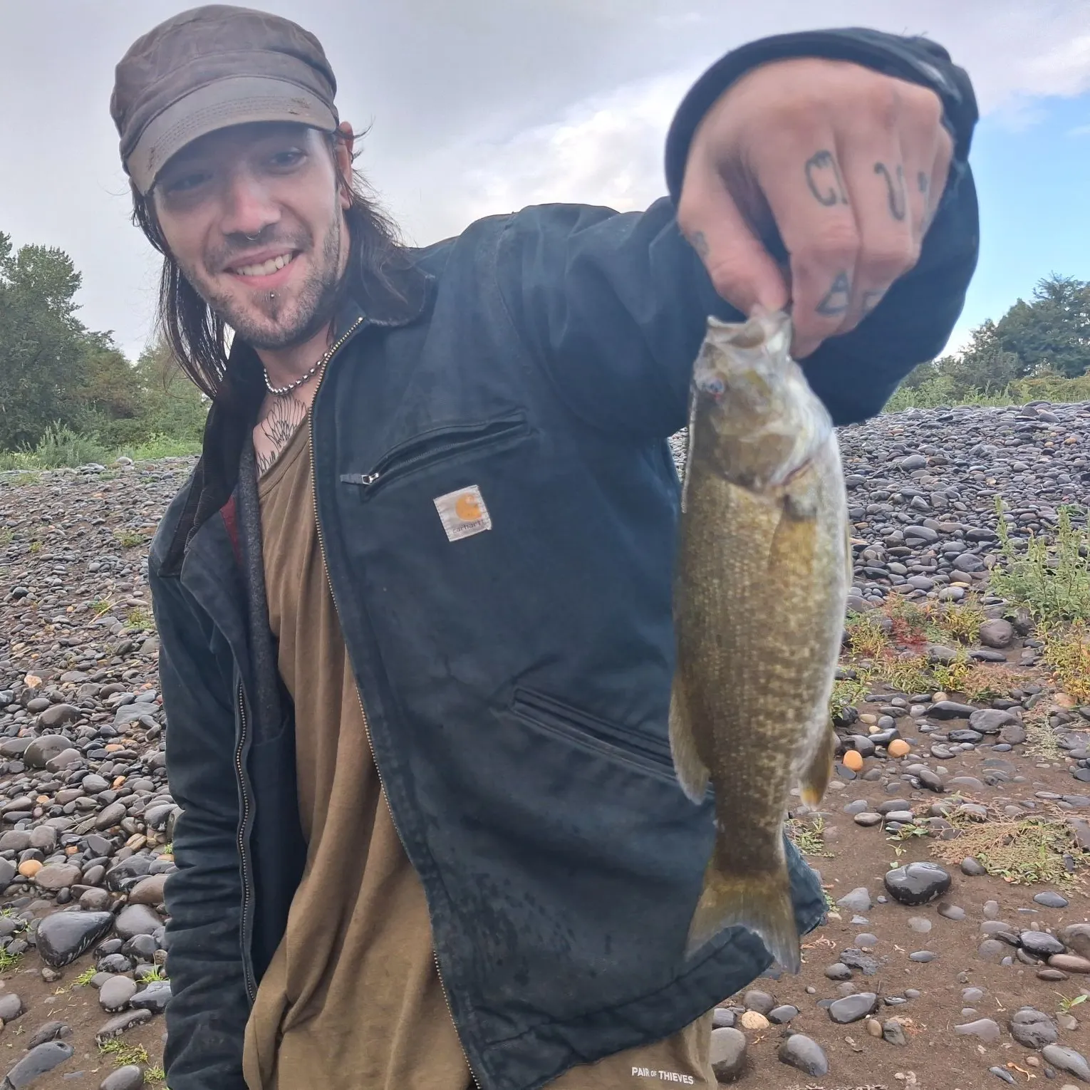 Smallmouth bass caught on Fishbrain