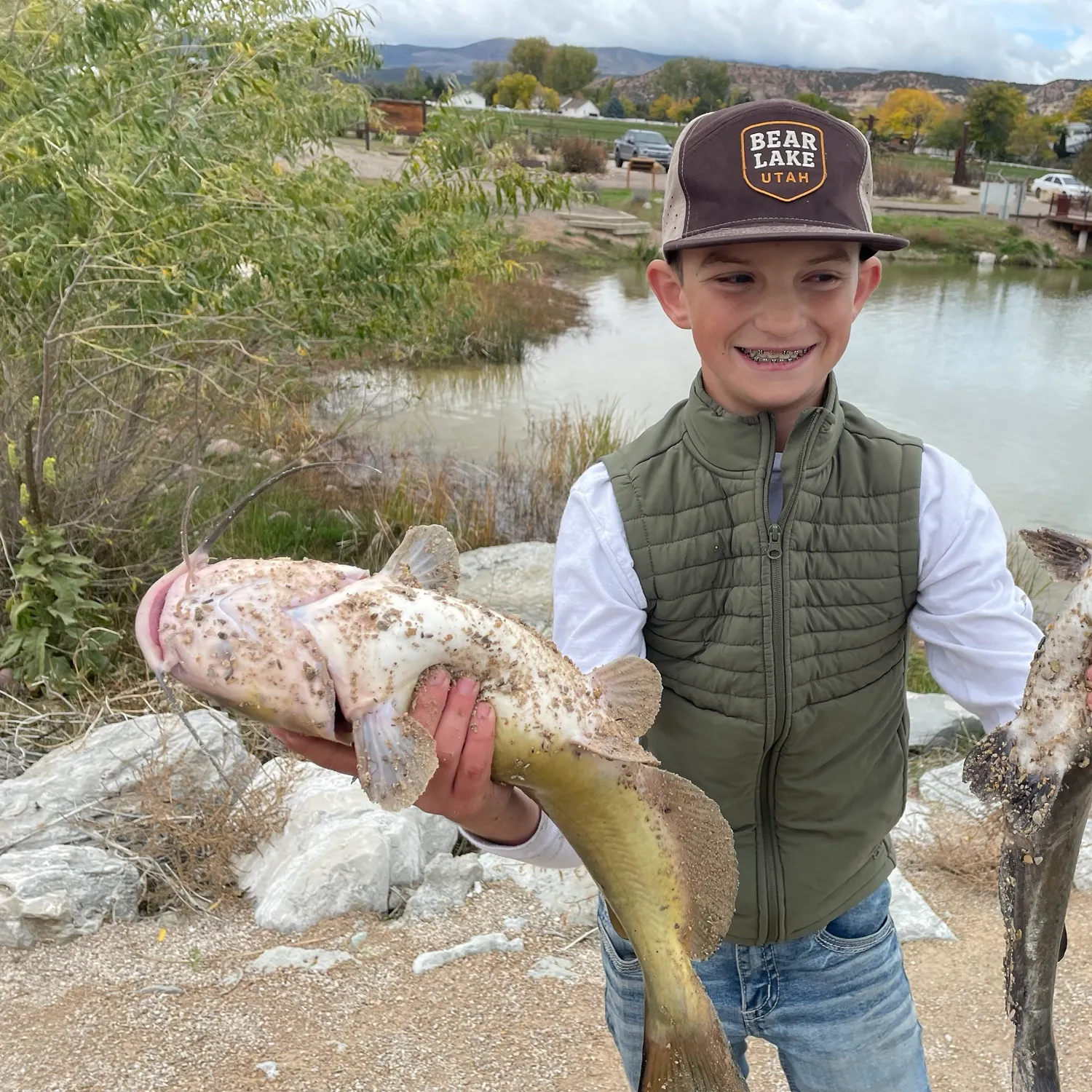 Channel catfish caught on Fishbrain