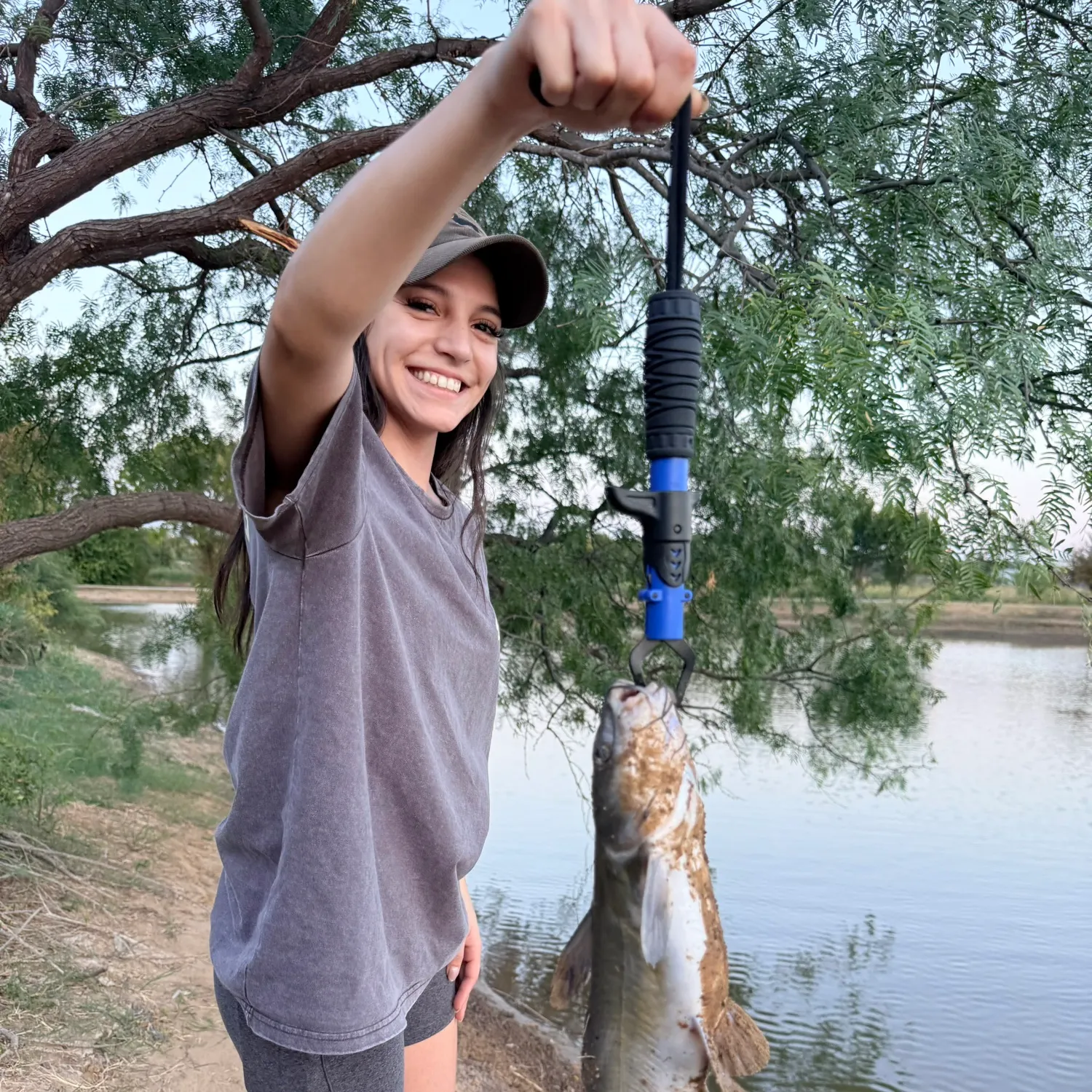 Channel catfish caught on Fishbrain