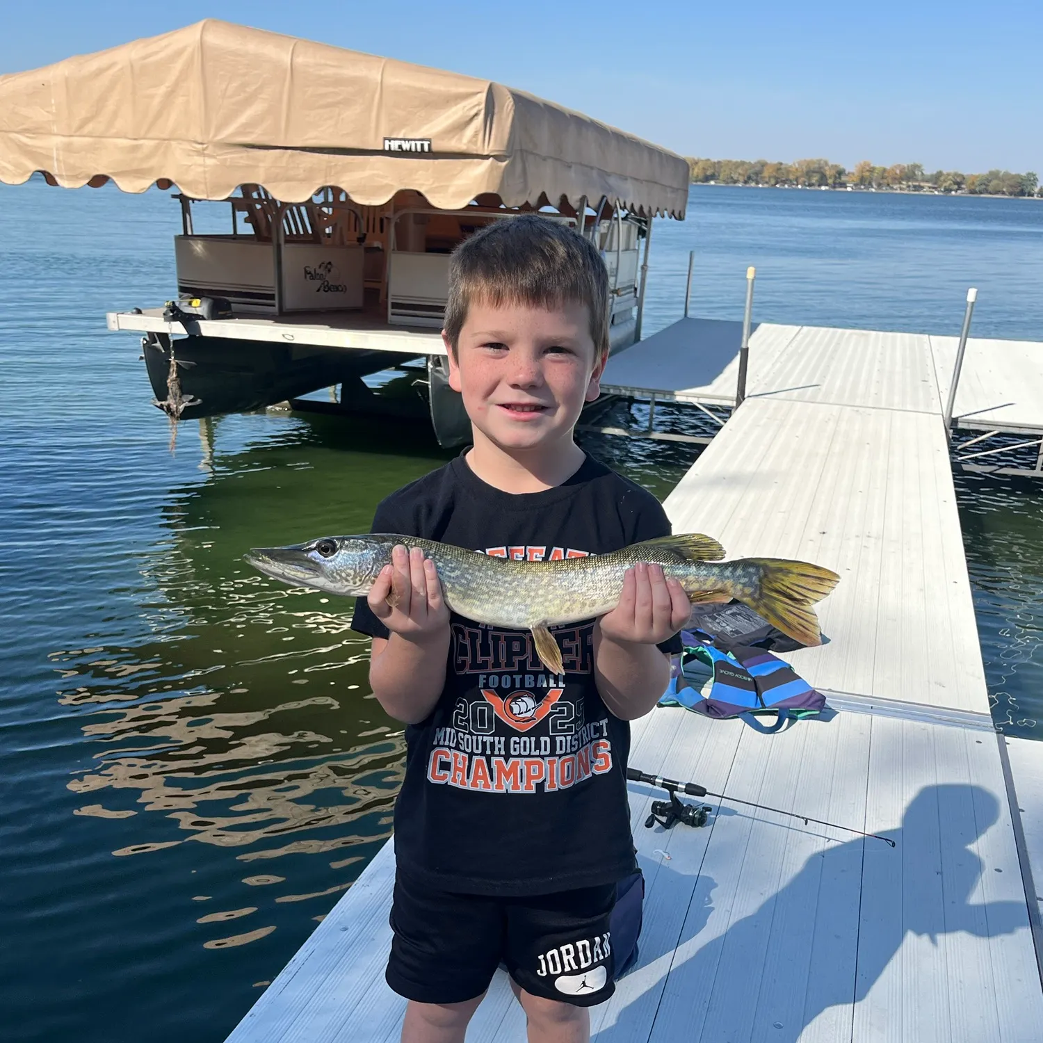 Northern pike caught on Fishbrain
