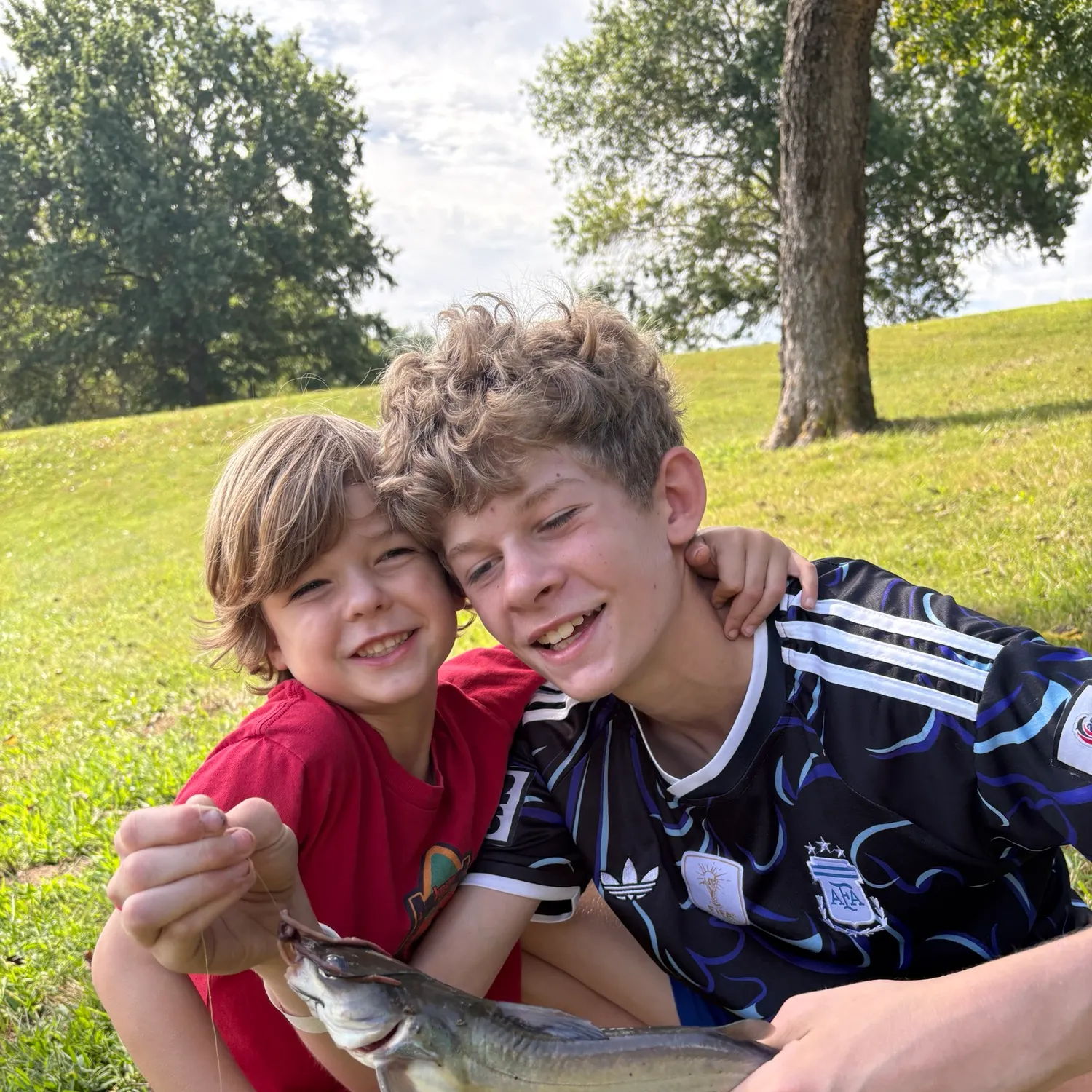 Channel catfish caught on Fishbrain
