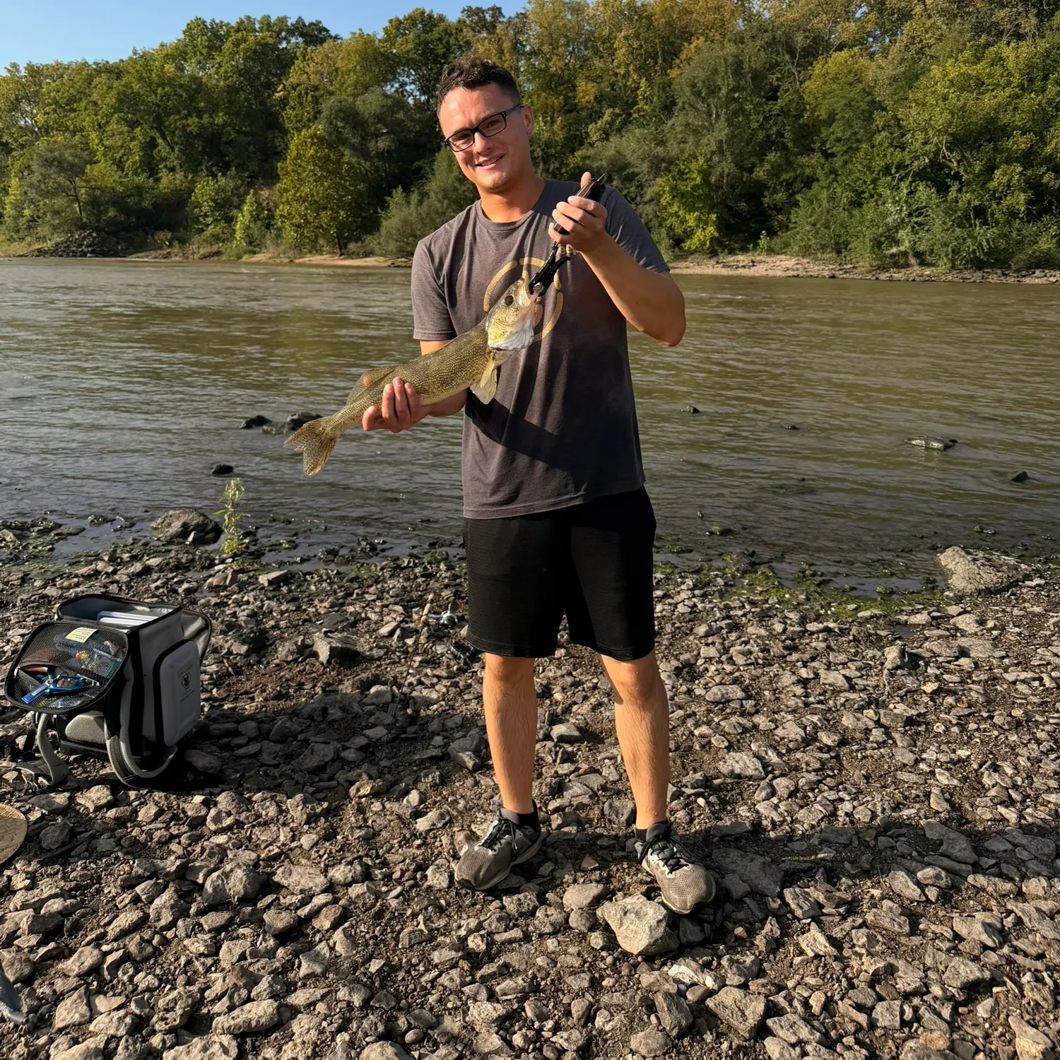 Walleye caught on Fishbrain