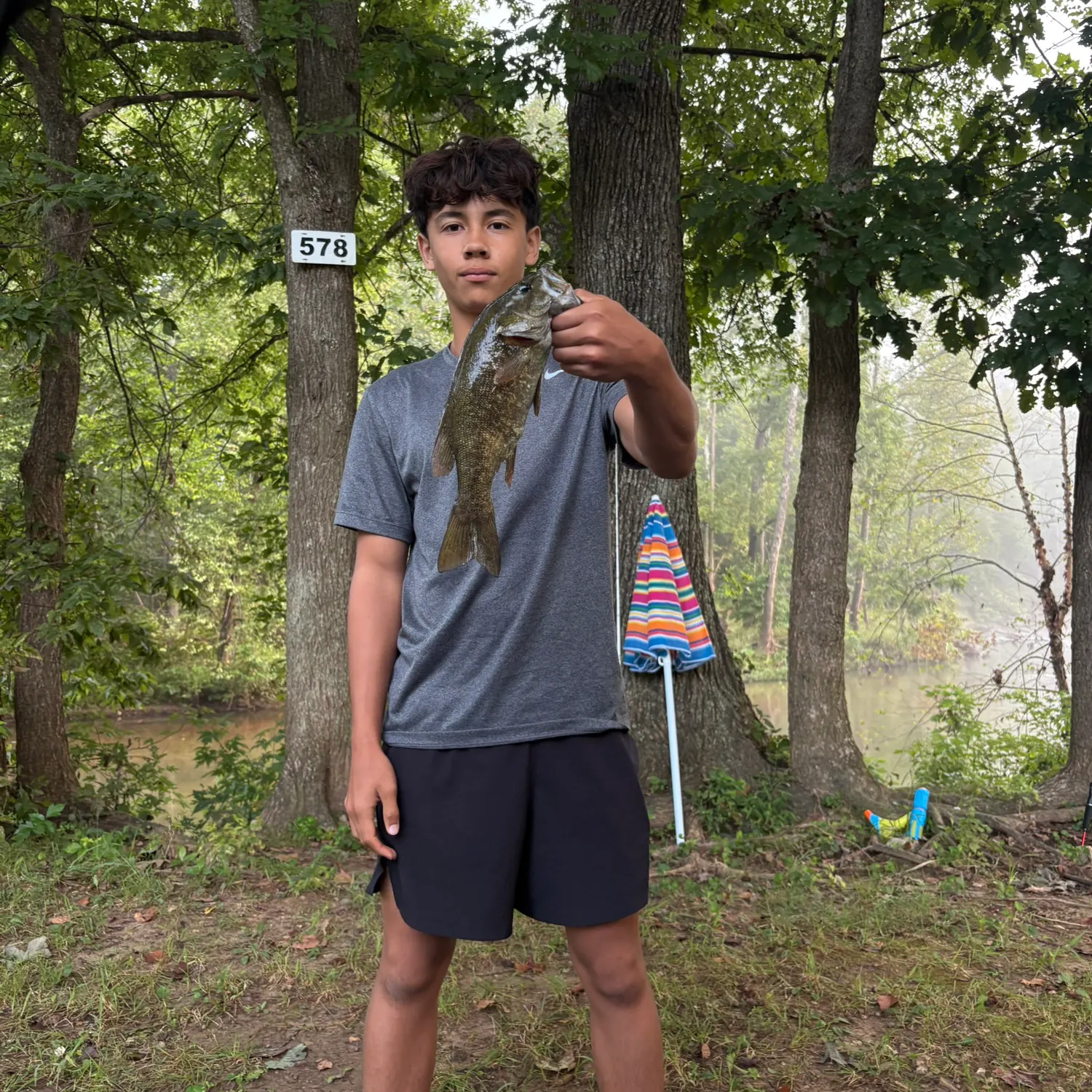 Smallmouth bass caught on Fishbrain