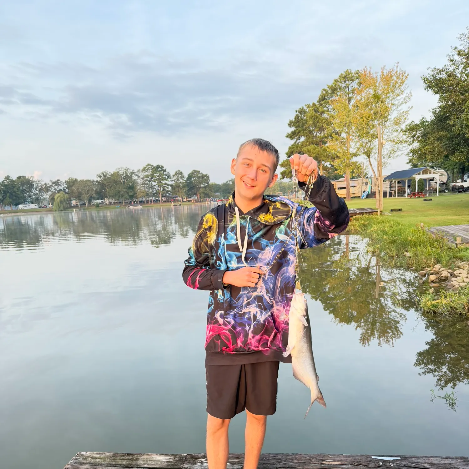 Blue catfish caught on Fishbrain