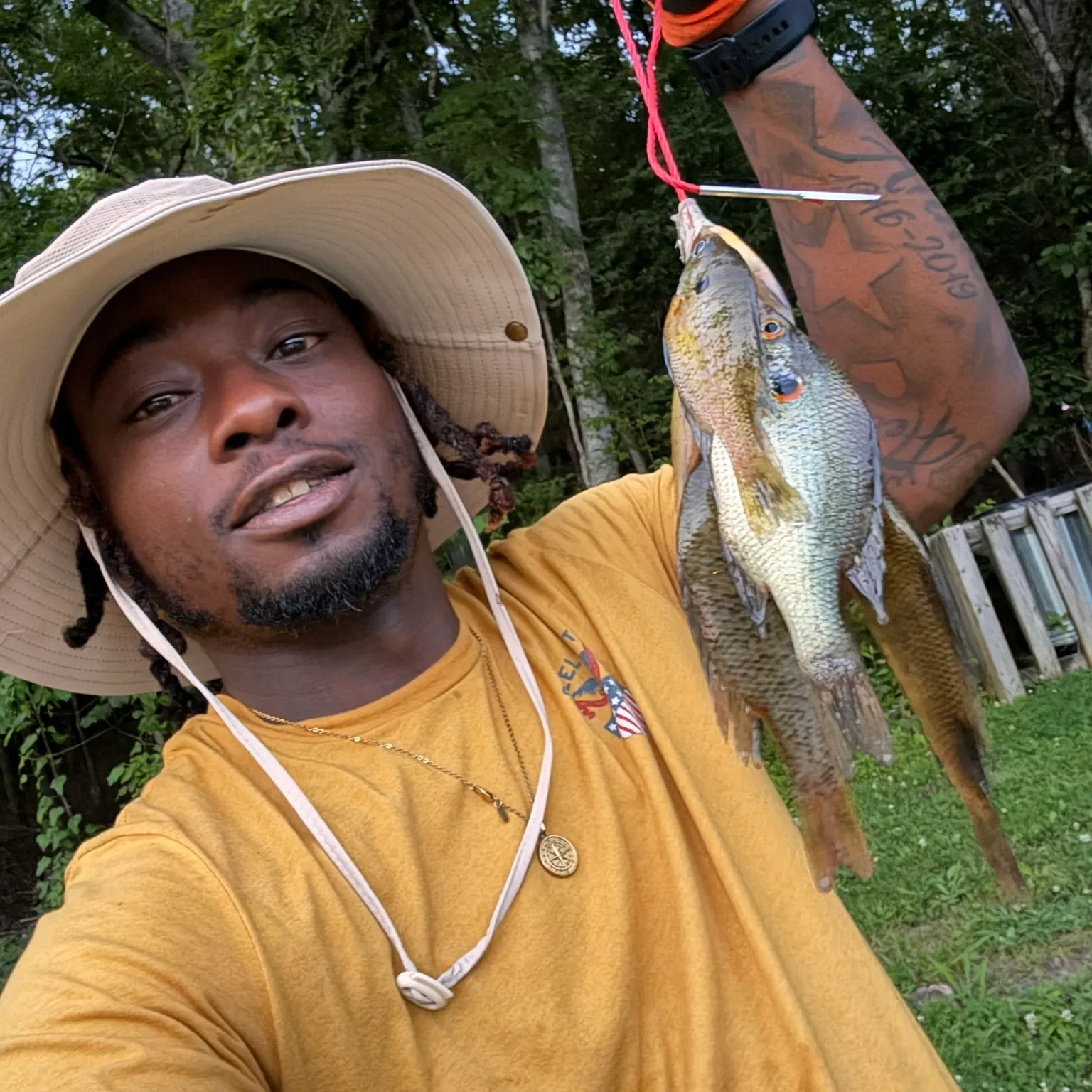 recently logged catches