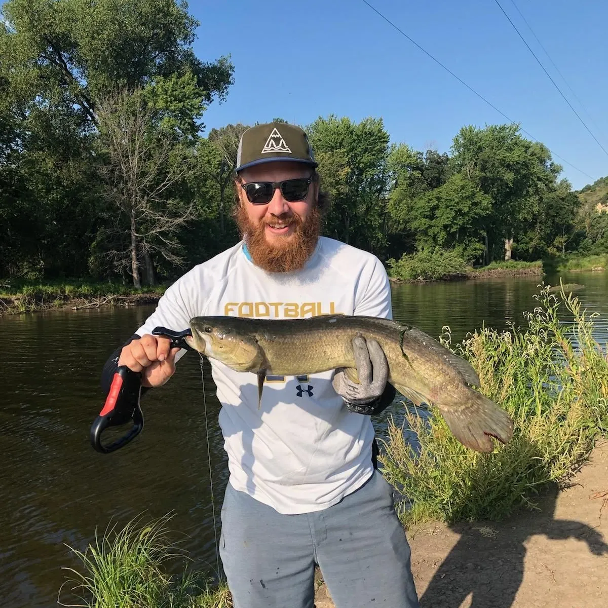 Eyetail bowfin caught on Fishbrain