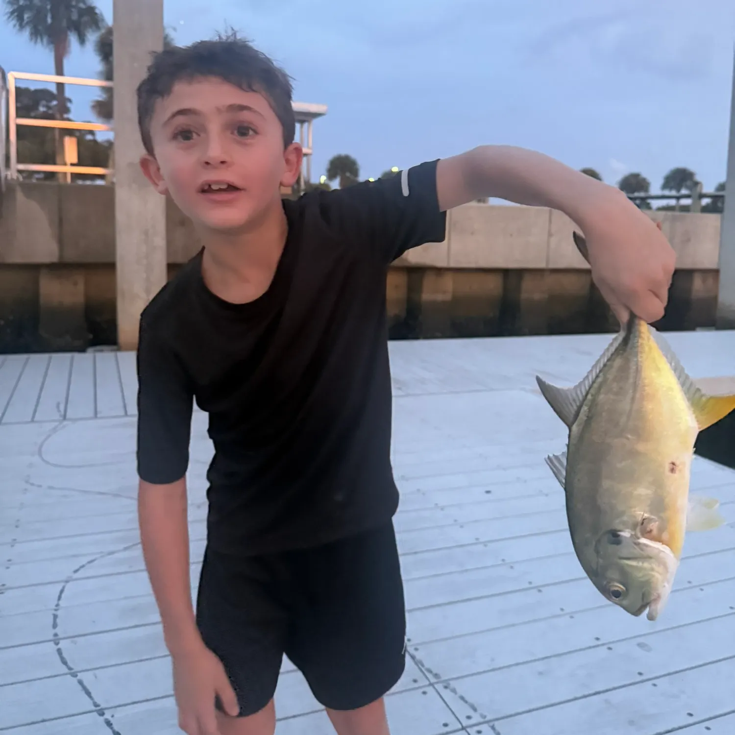 Crevalle jack caught on Fishbrain