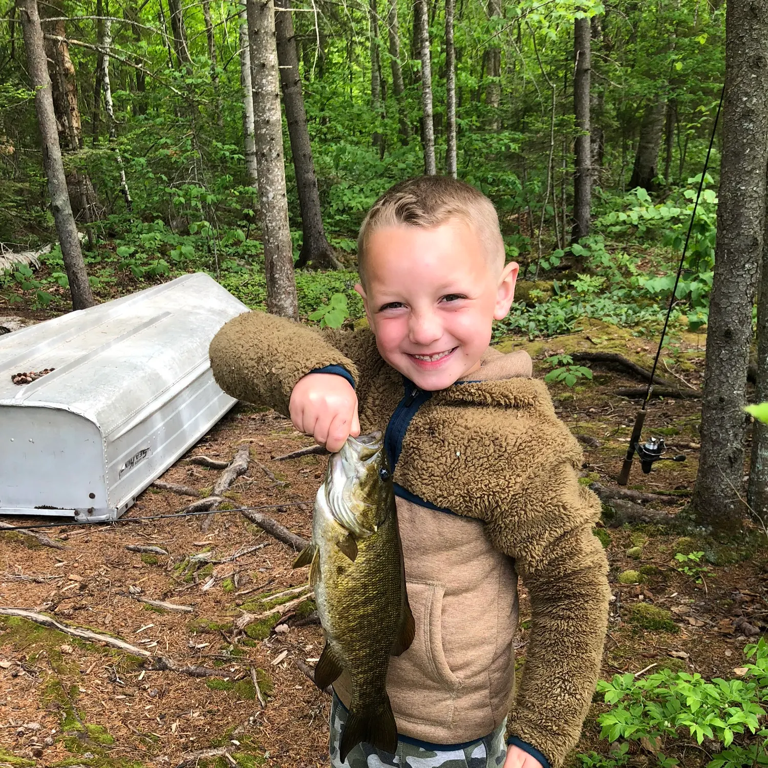Smallmouth bass caught on Fishbrain