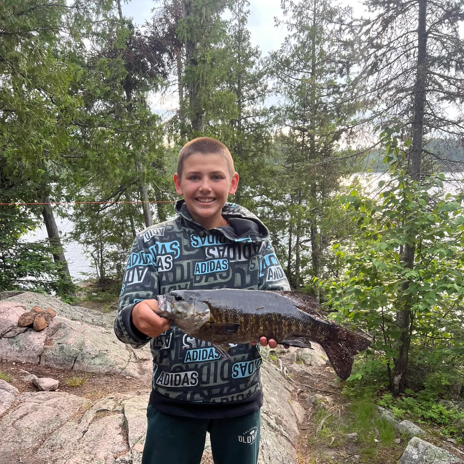 Smallmouth bass caught on Fishbrain