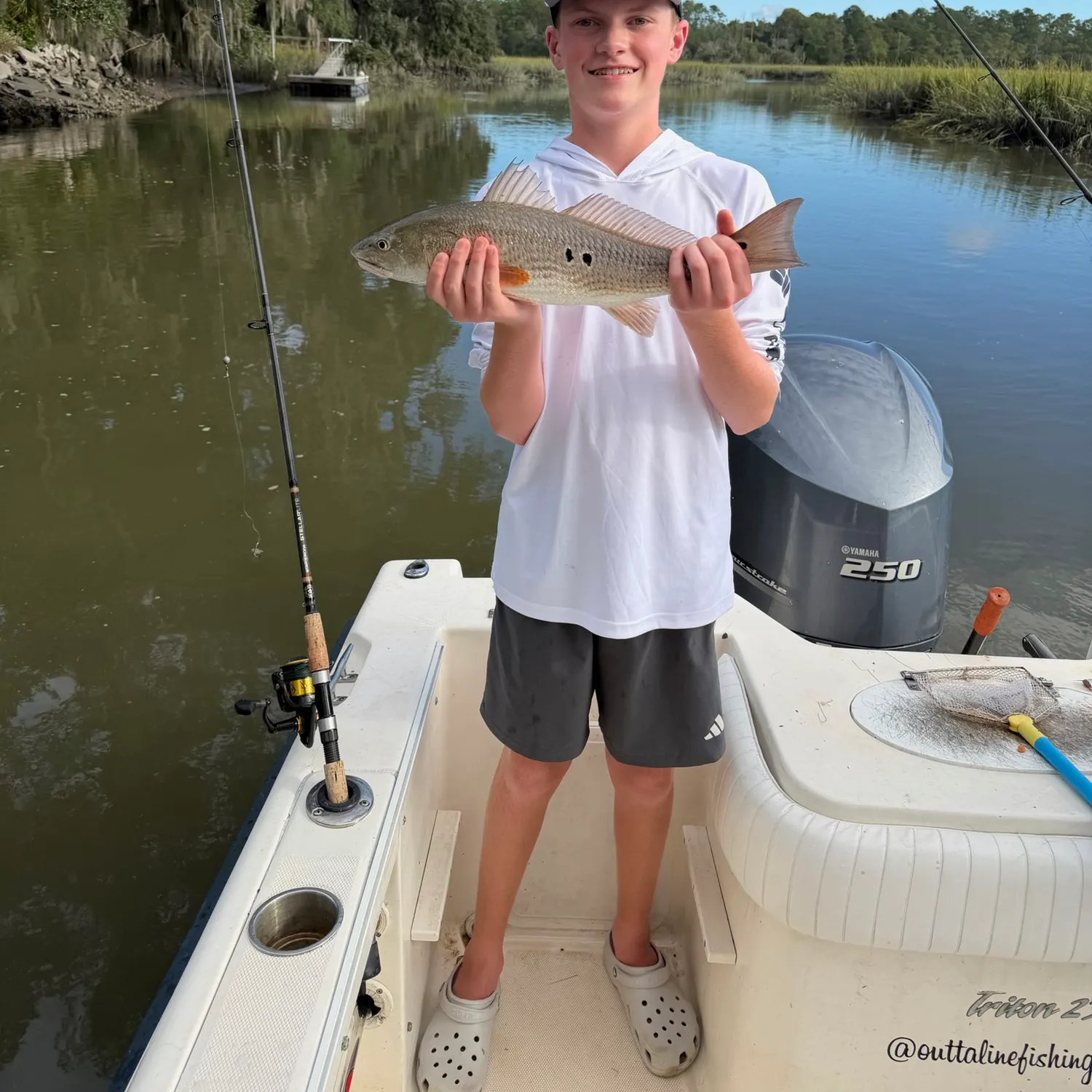 Red drum caught on Fishbrain