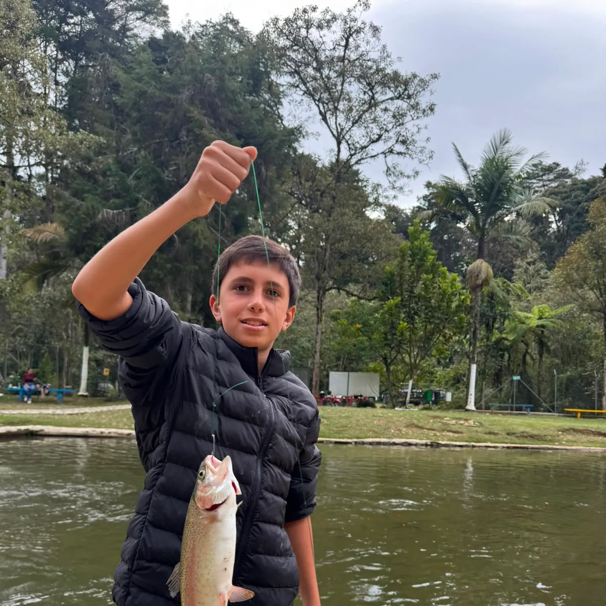 Rainbow trout caught on Fishbrain