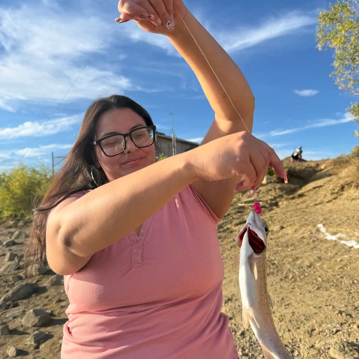 Rainbow trout caught on Fishbrain