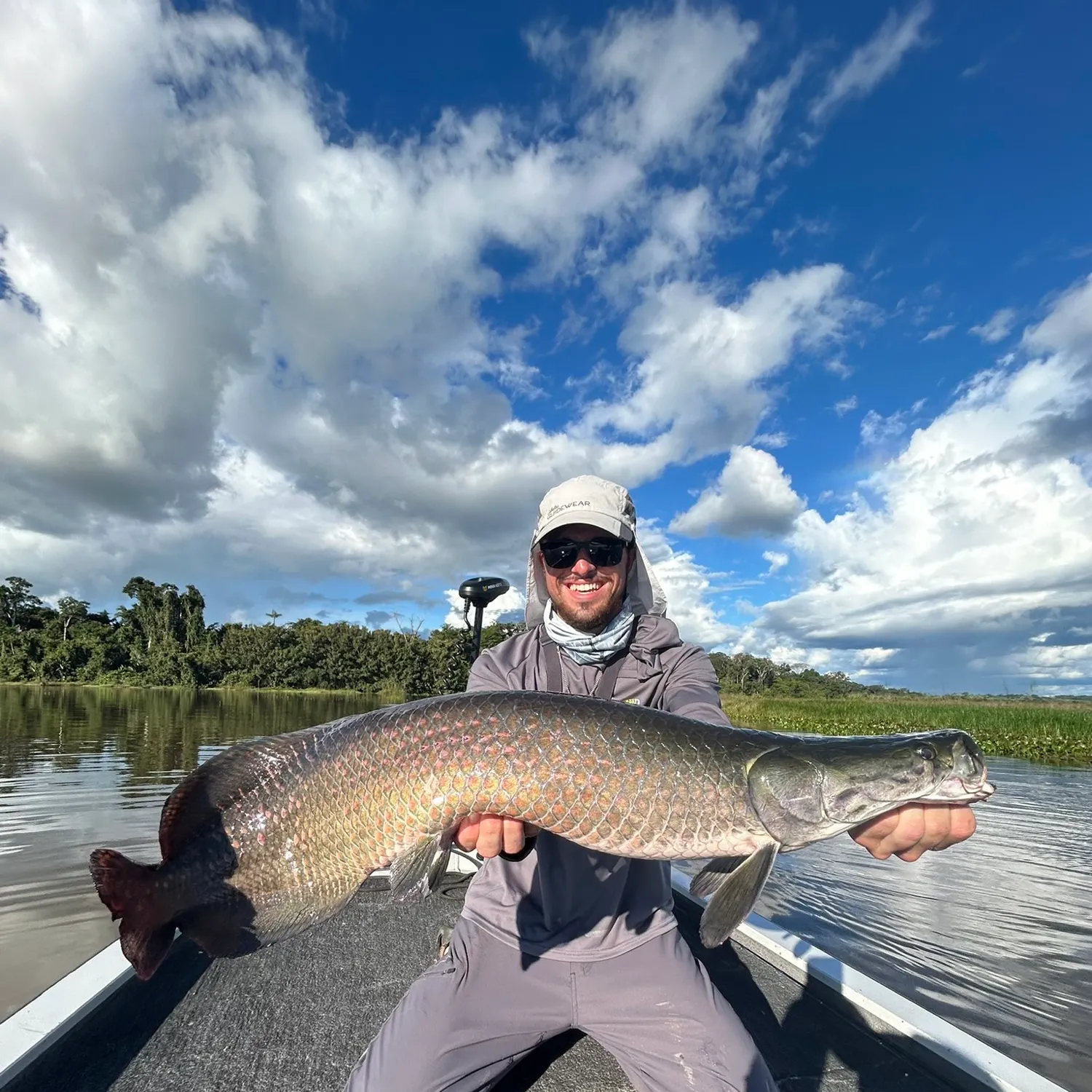 The most popular recent Arapaima catch on Fishbrain
