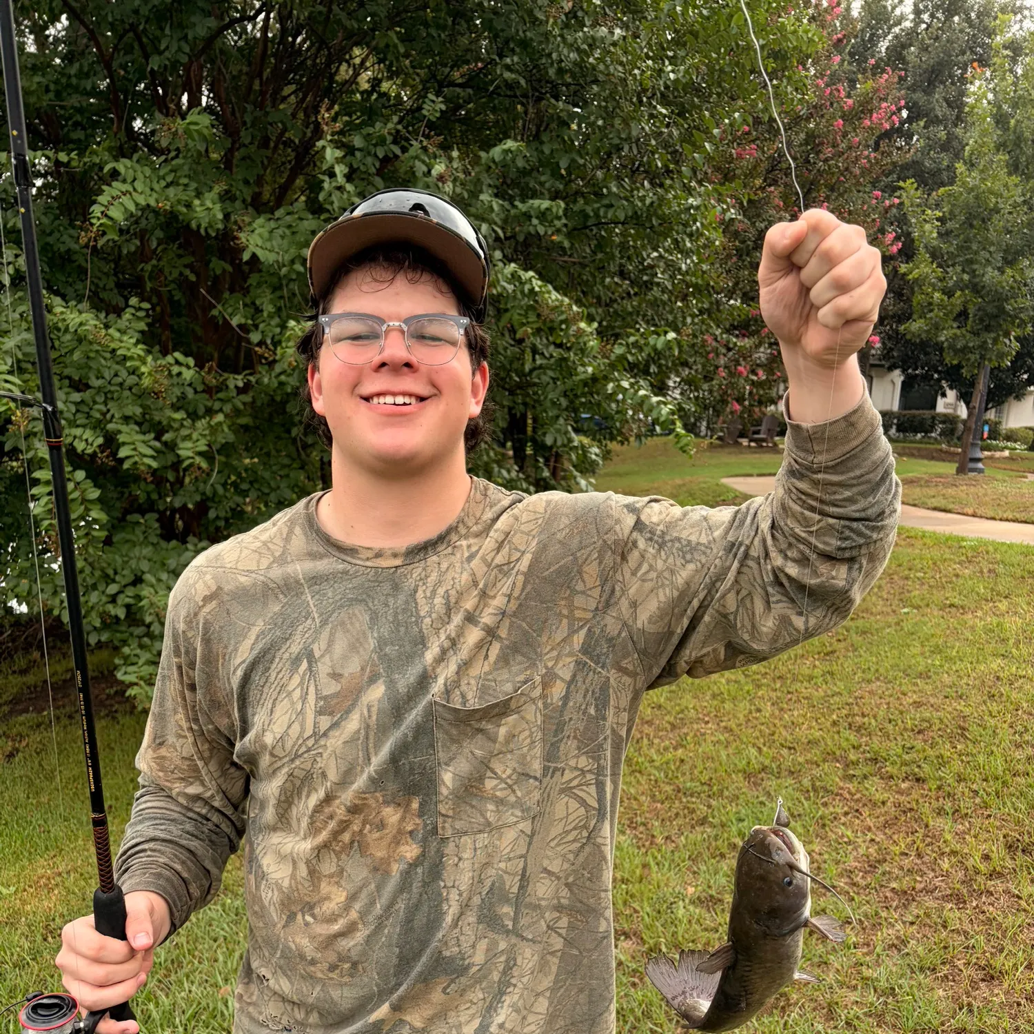 Channel catfish caught on Fishbrain