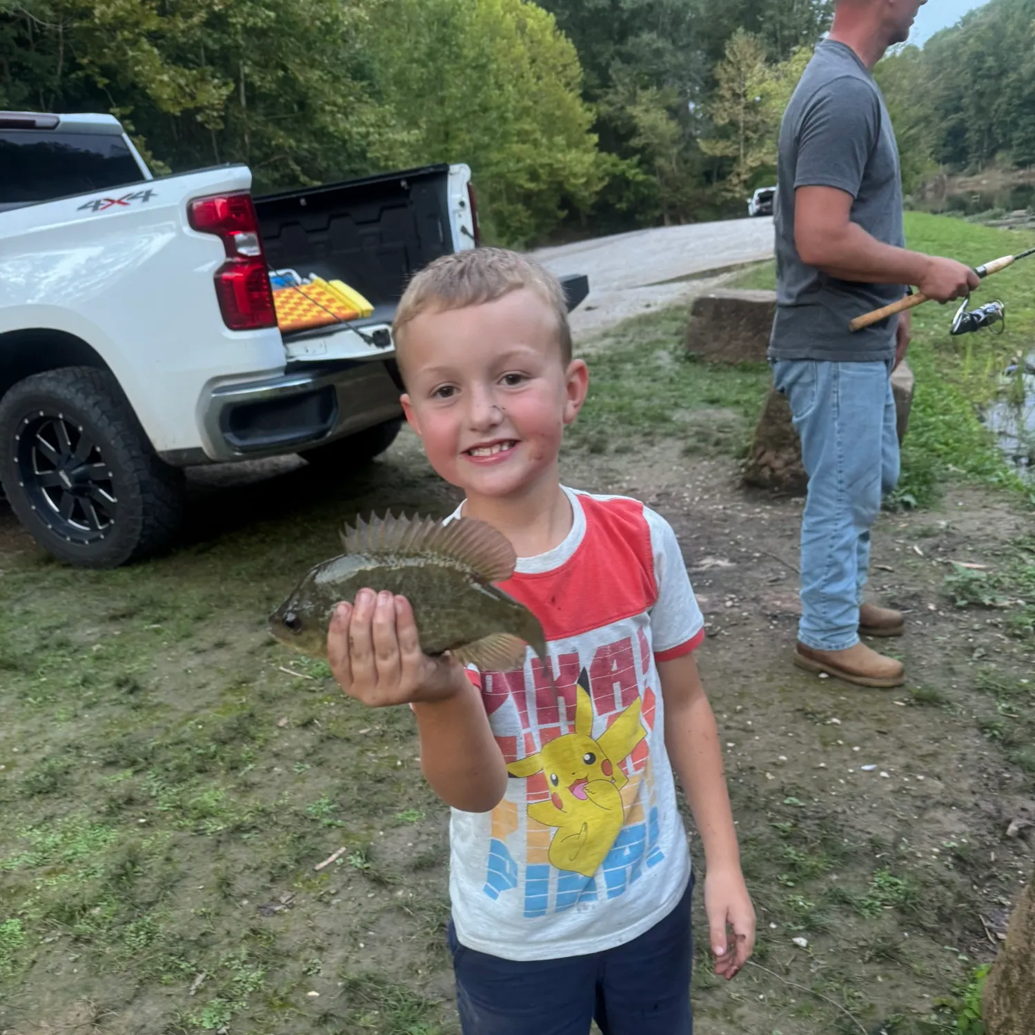 Redear sunfish caught on Fishbrain