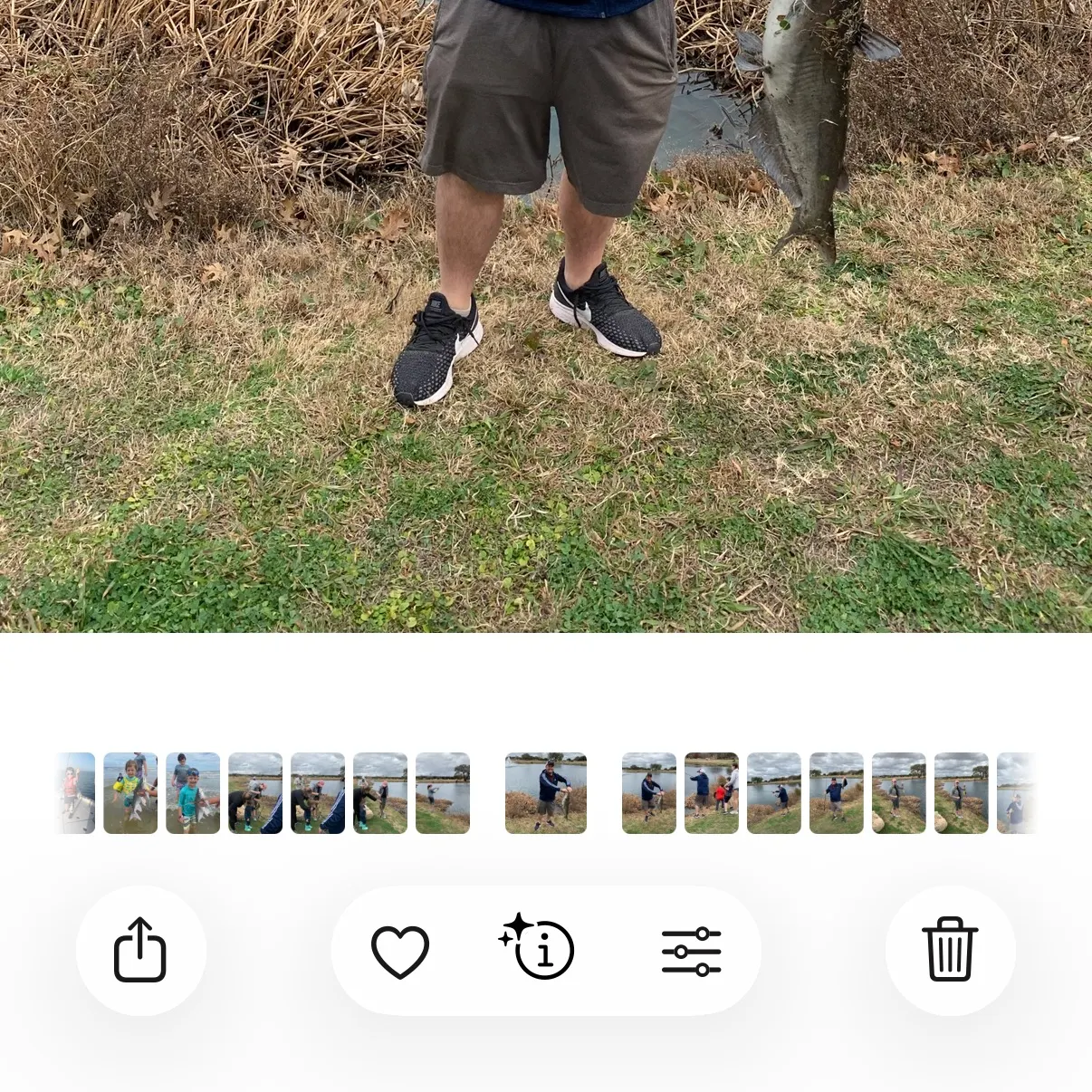 recently logged catches