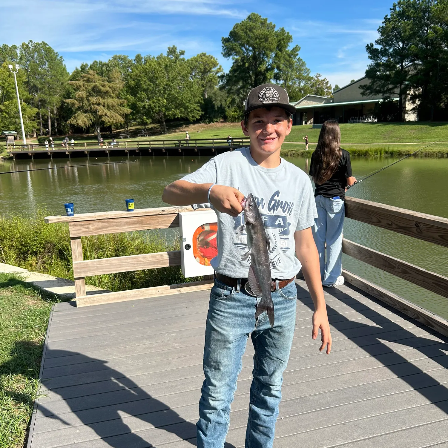 Channel catfish caught on Fishbrain