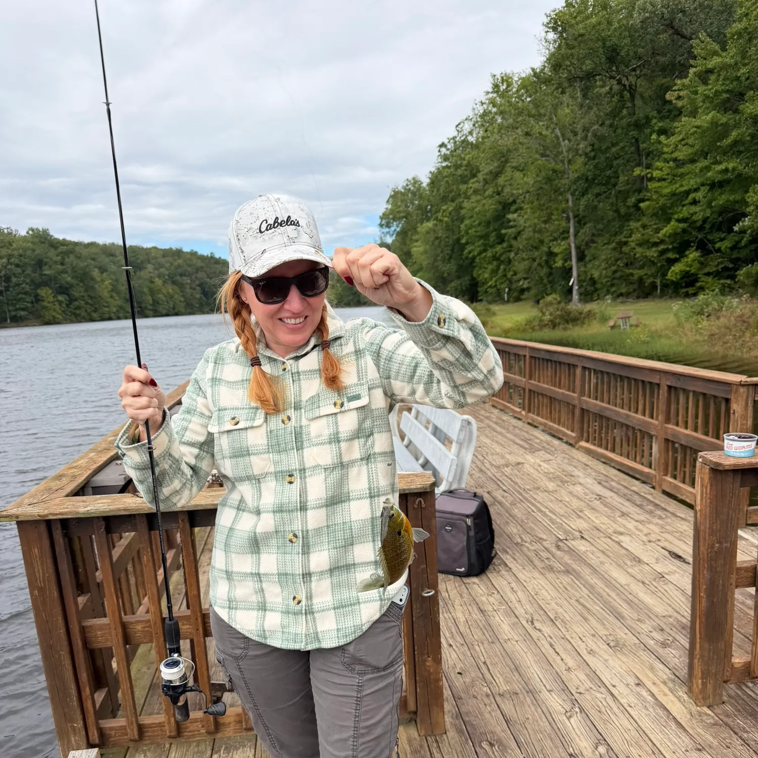 Bluegill caught on Fishbrain