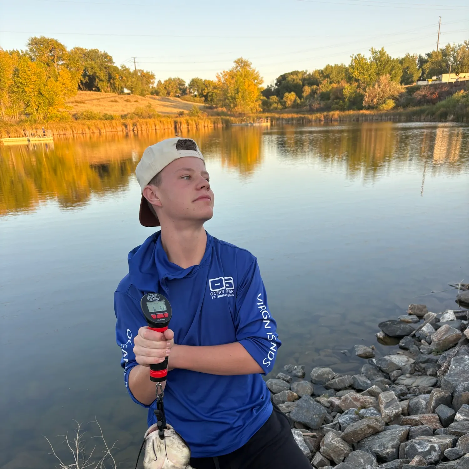 Channel catfish caught on Fishbrain