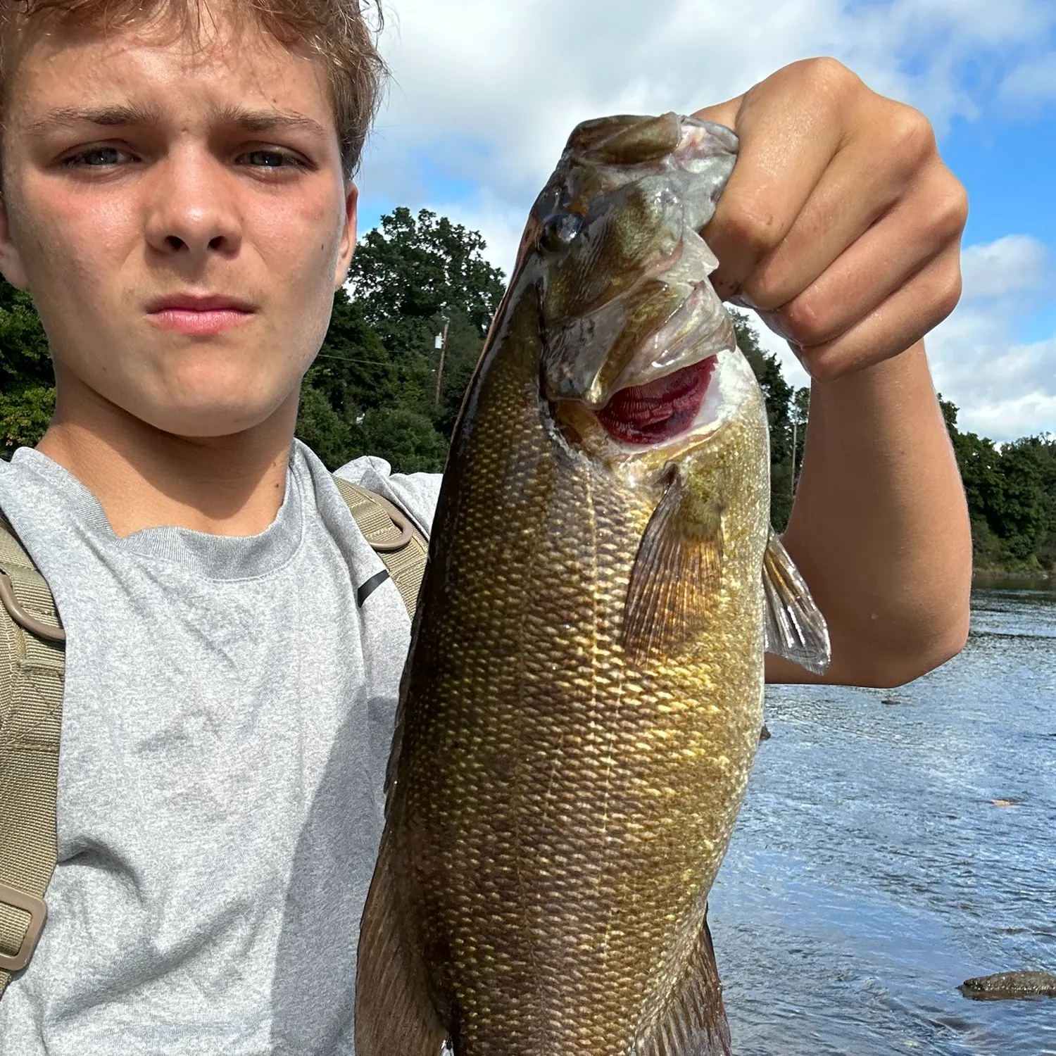 Smallmouth bass caught on Fishbrain