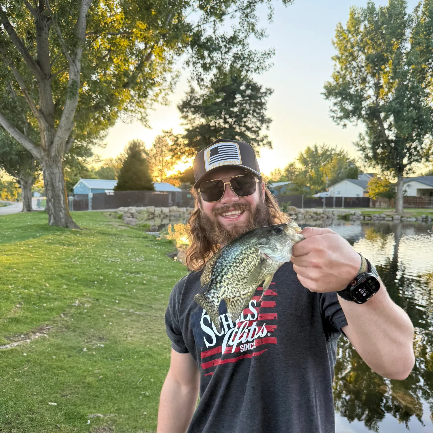 recently logged catches