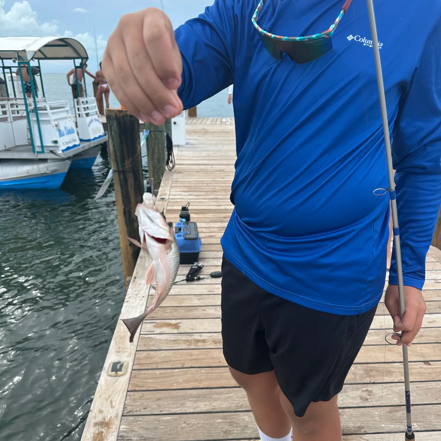 The most recent Oriental sweetlips catches on Fishbrain