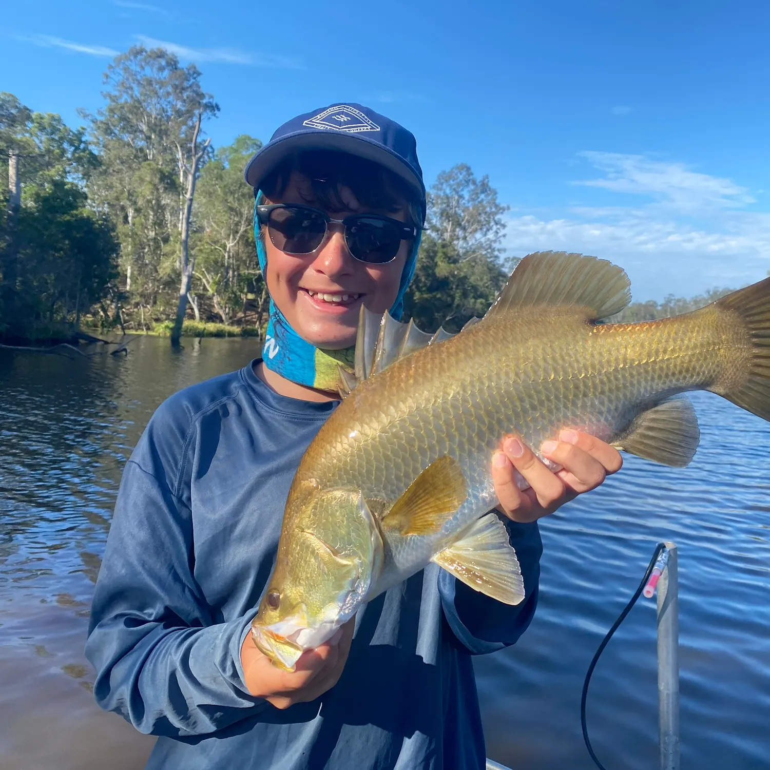 Barramundi caught on Fishbrain