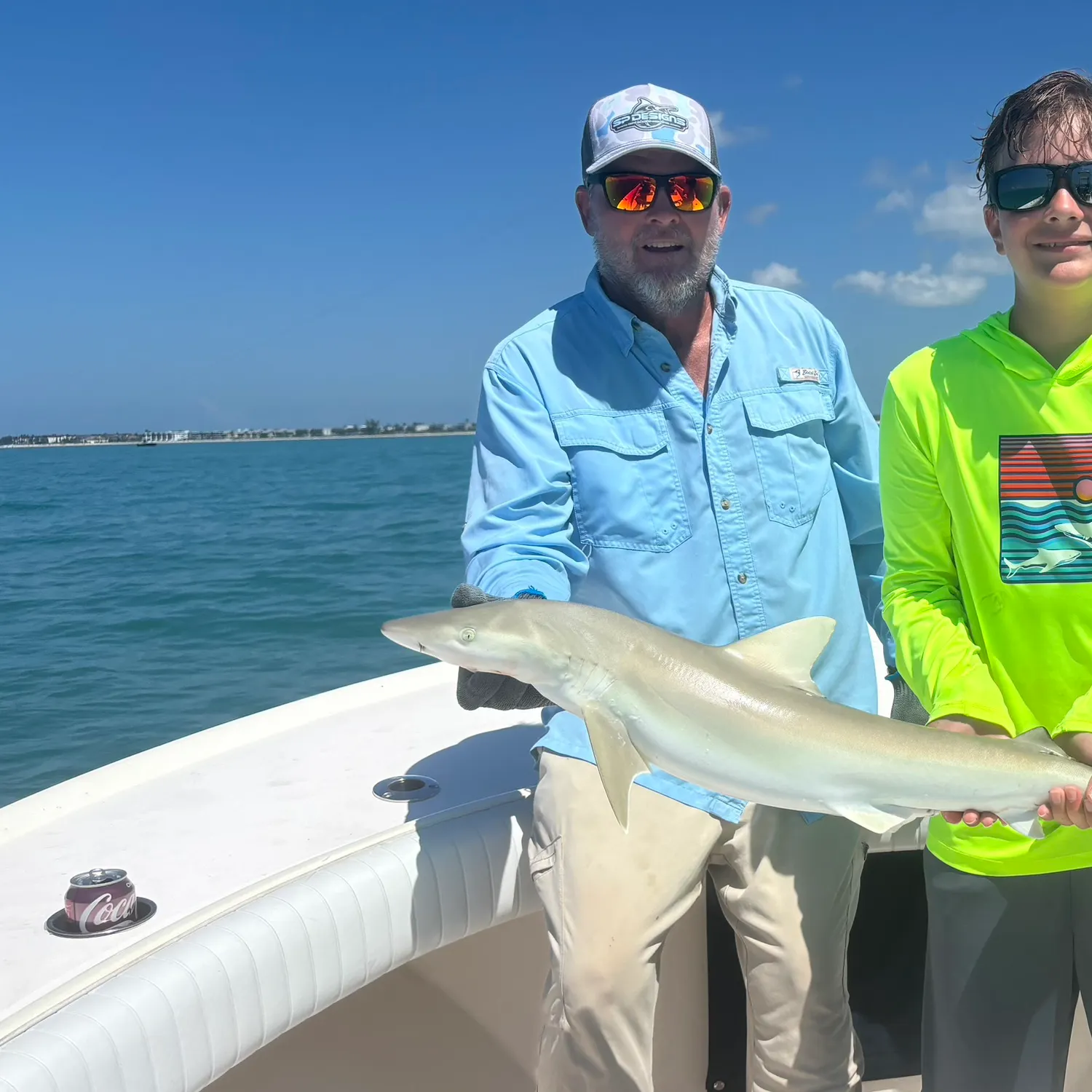 The most recent Blacknose shark catches on Fishbrain