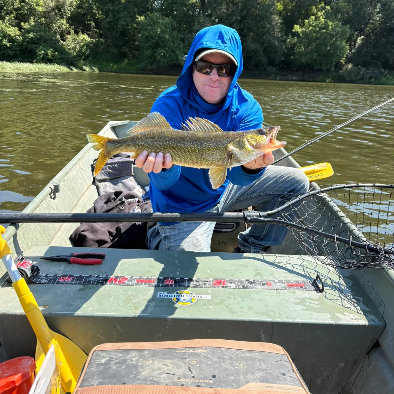 Walleye caught on Fishbrain