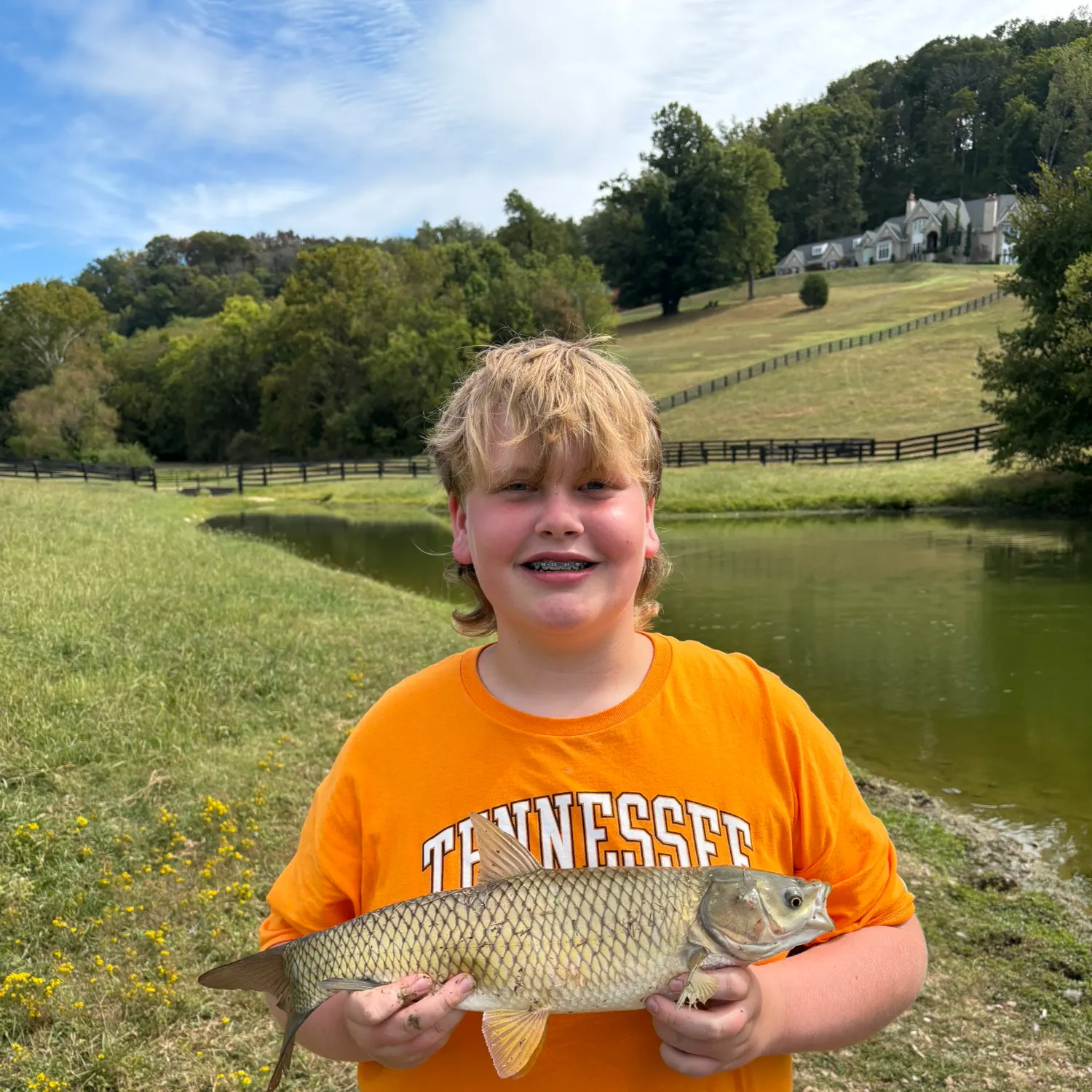 Grass carp caught on Fishbrain