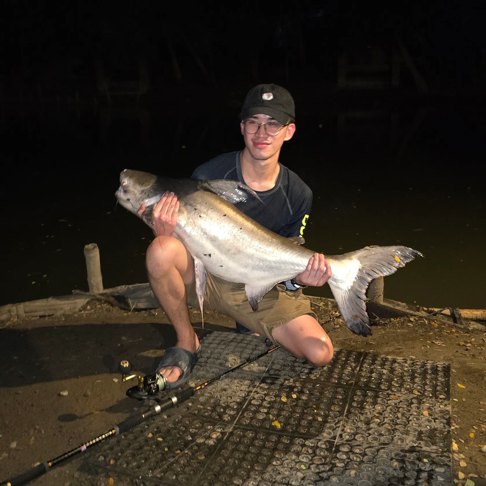The most recent Mekong giant catfish catches on Fishbrain
