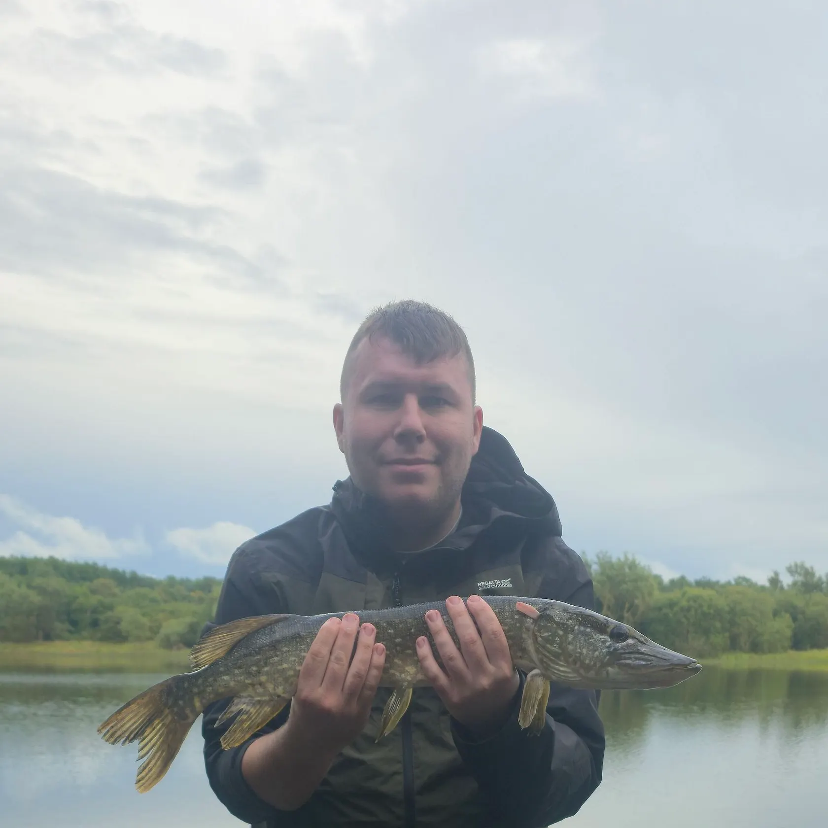 Northern pike caught on Fishbrain