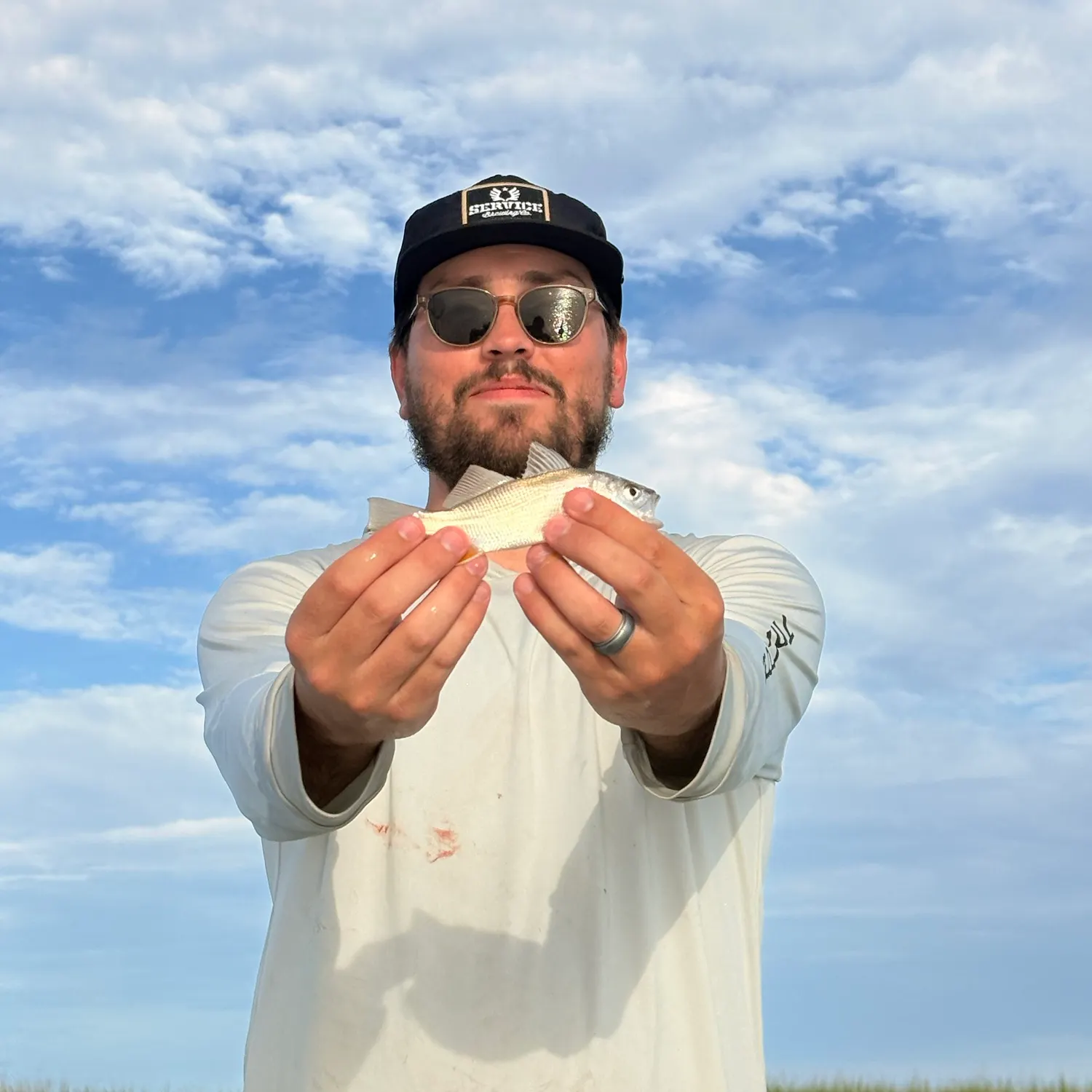 Spot croaker caught on Fishbrain