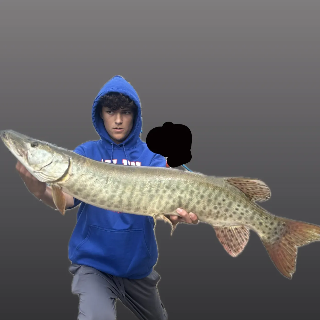 Muskie caught on Fishbrain