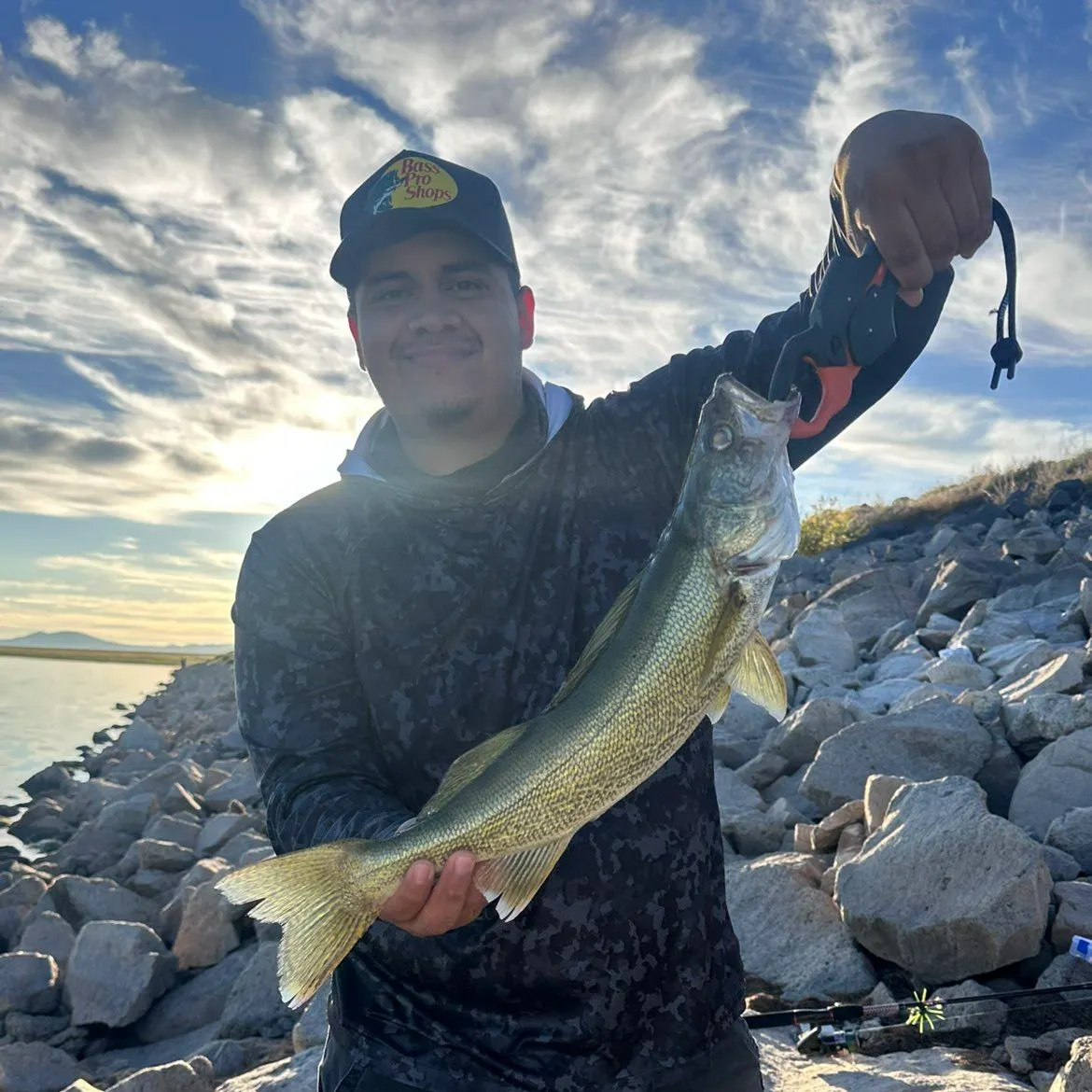 Walleye caught on Fishbrain