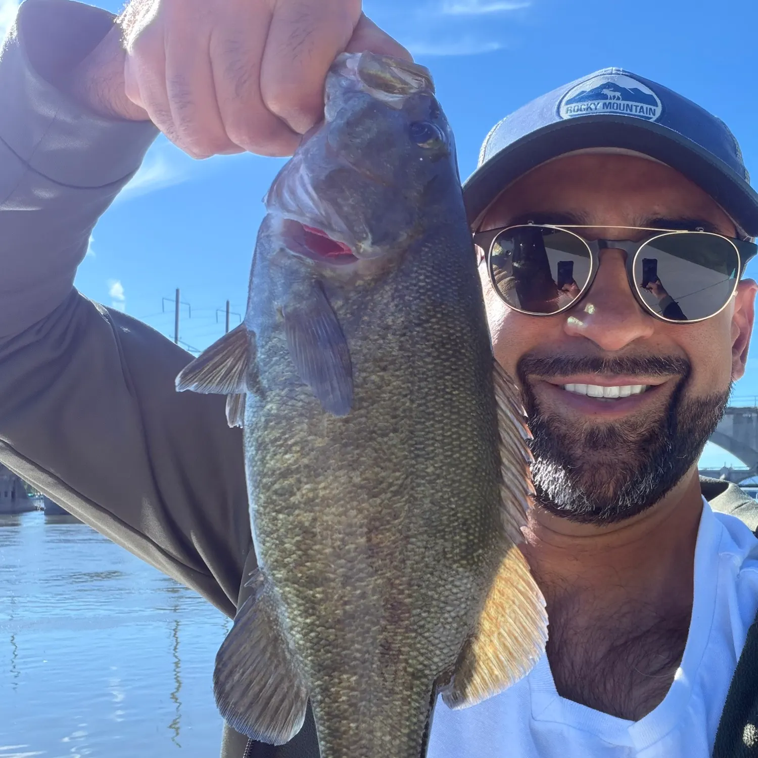 Smallmouth bass caught on Fishbrain