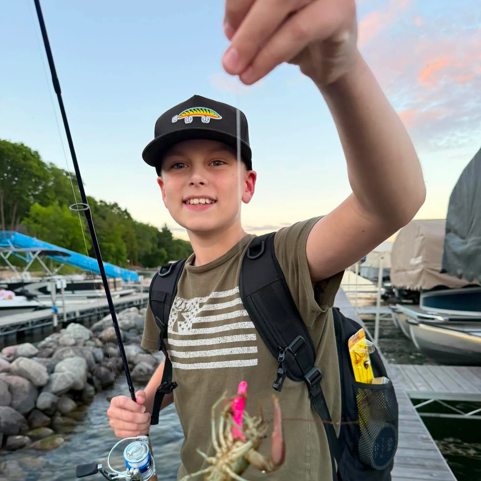 recently logged catches