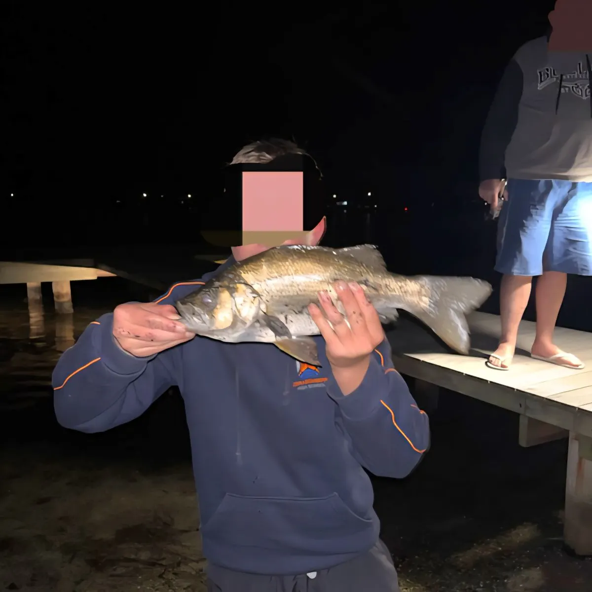 Estuary perch caught on Fishbrain