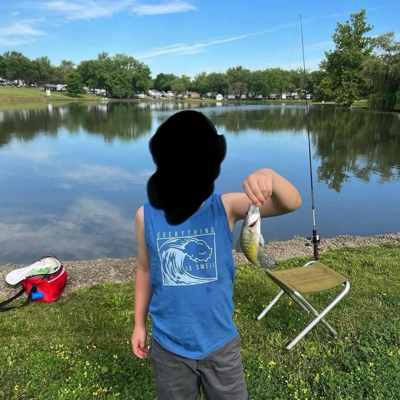 Black crappie caught on Fishbrain