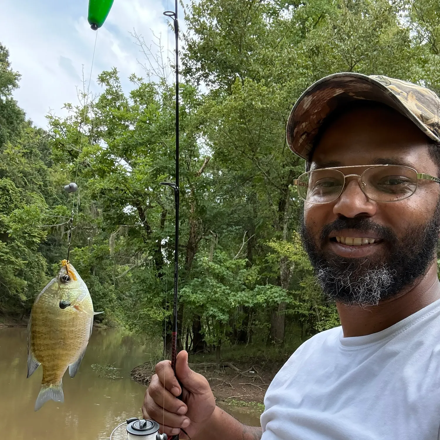 Bluegill caught on Fishbrain