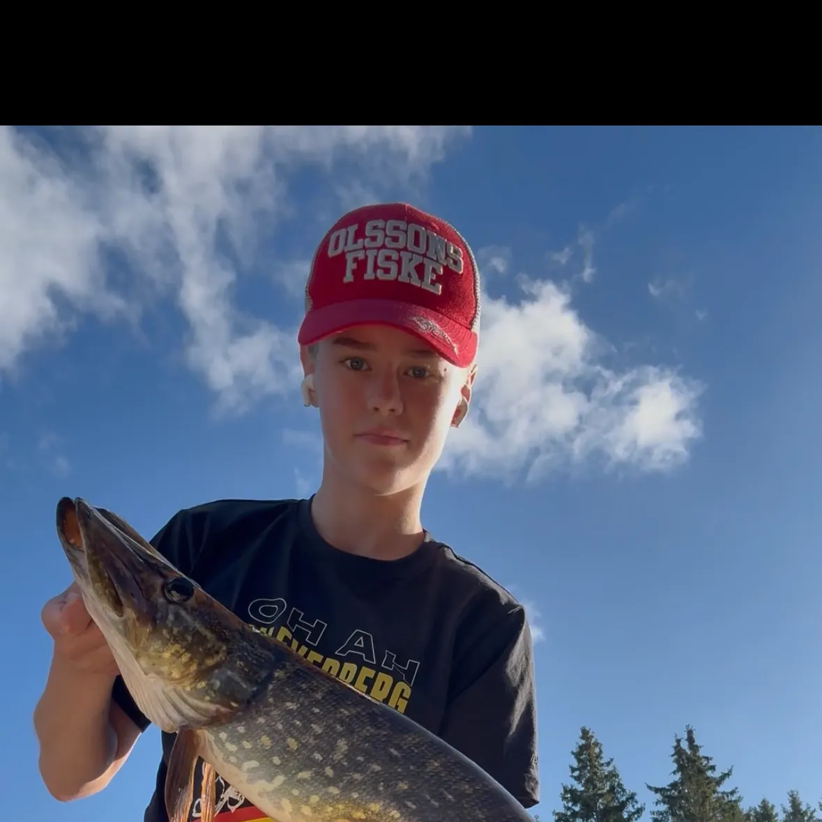 Northern pike caught on Fishbrain
