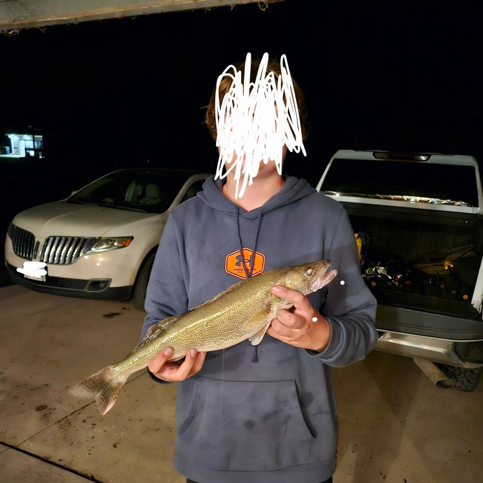 Walleye caught on Fishbrain