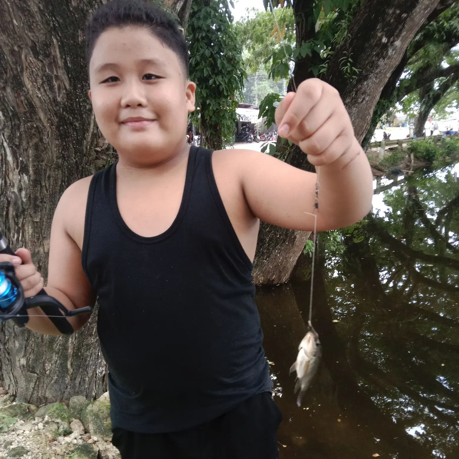 Nile tilapia caught on Fishbrain