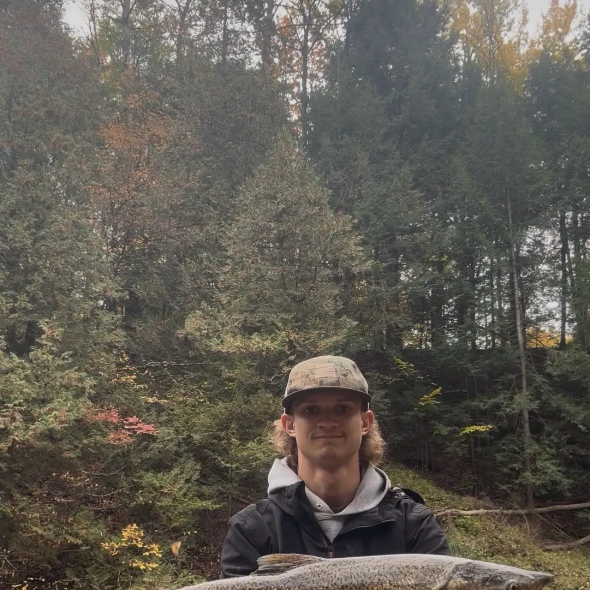 Chinook salmon caught on Fishbrain