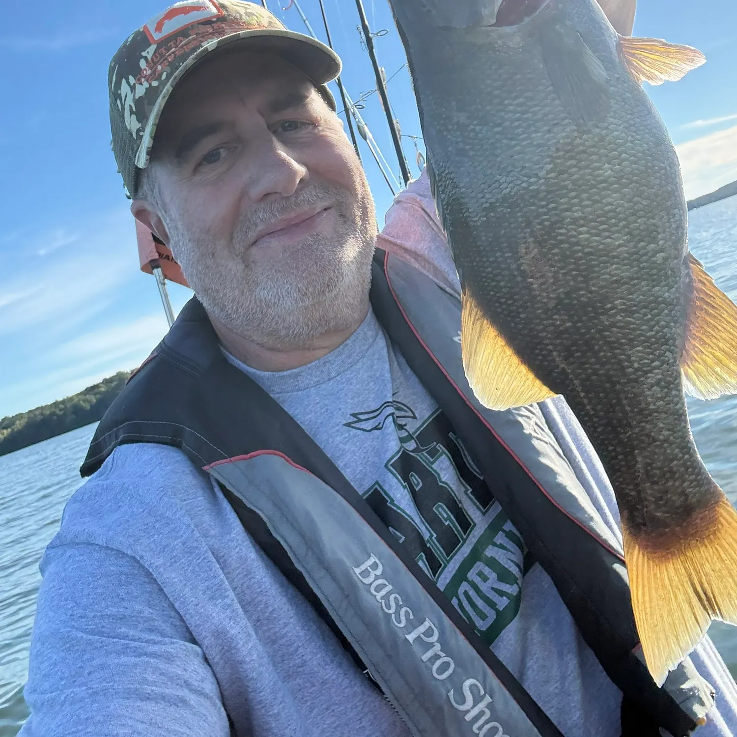 Smallmouth bass caught on Fishbrain