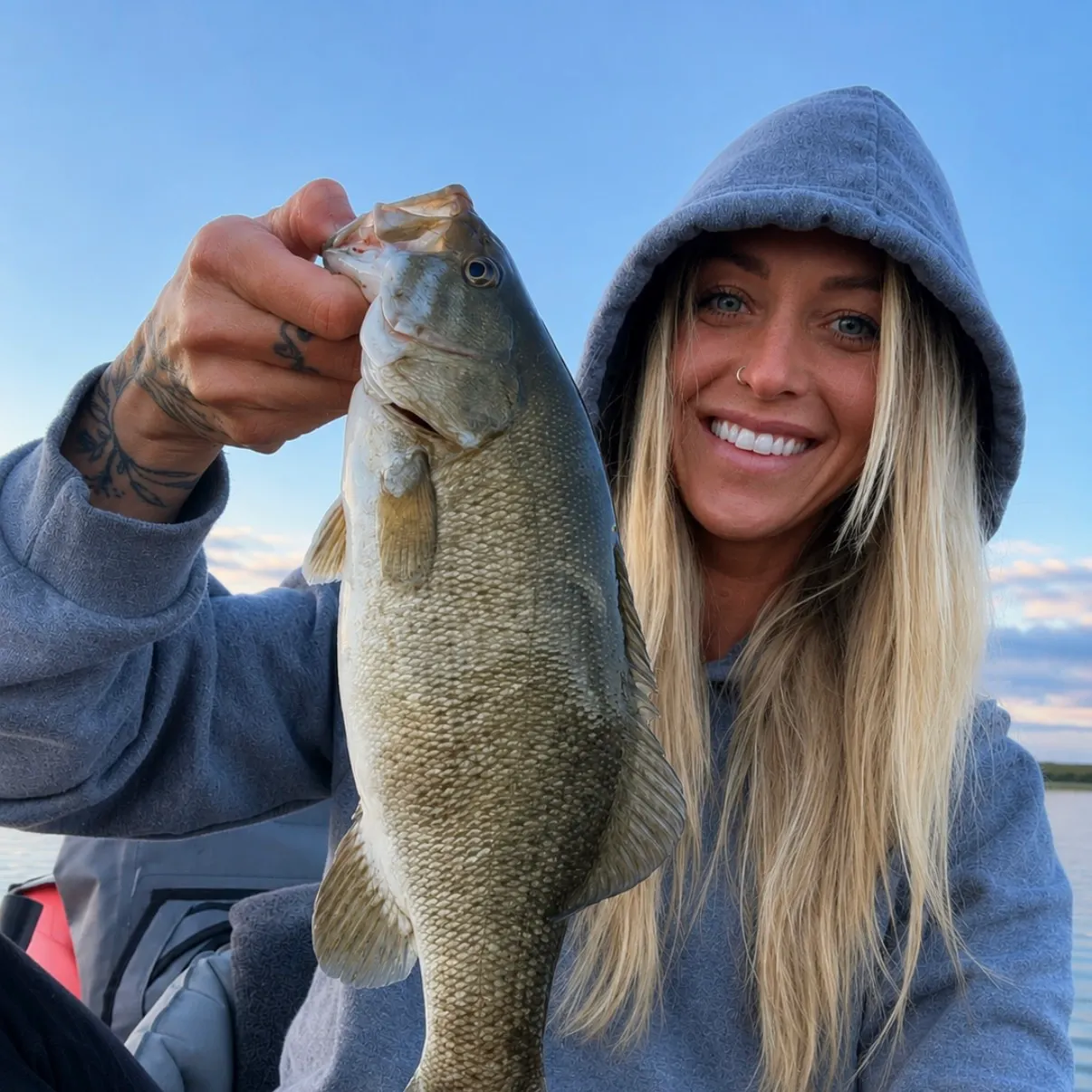 Smallmouth bass caught on Fishbrain