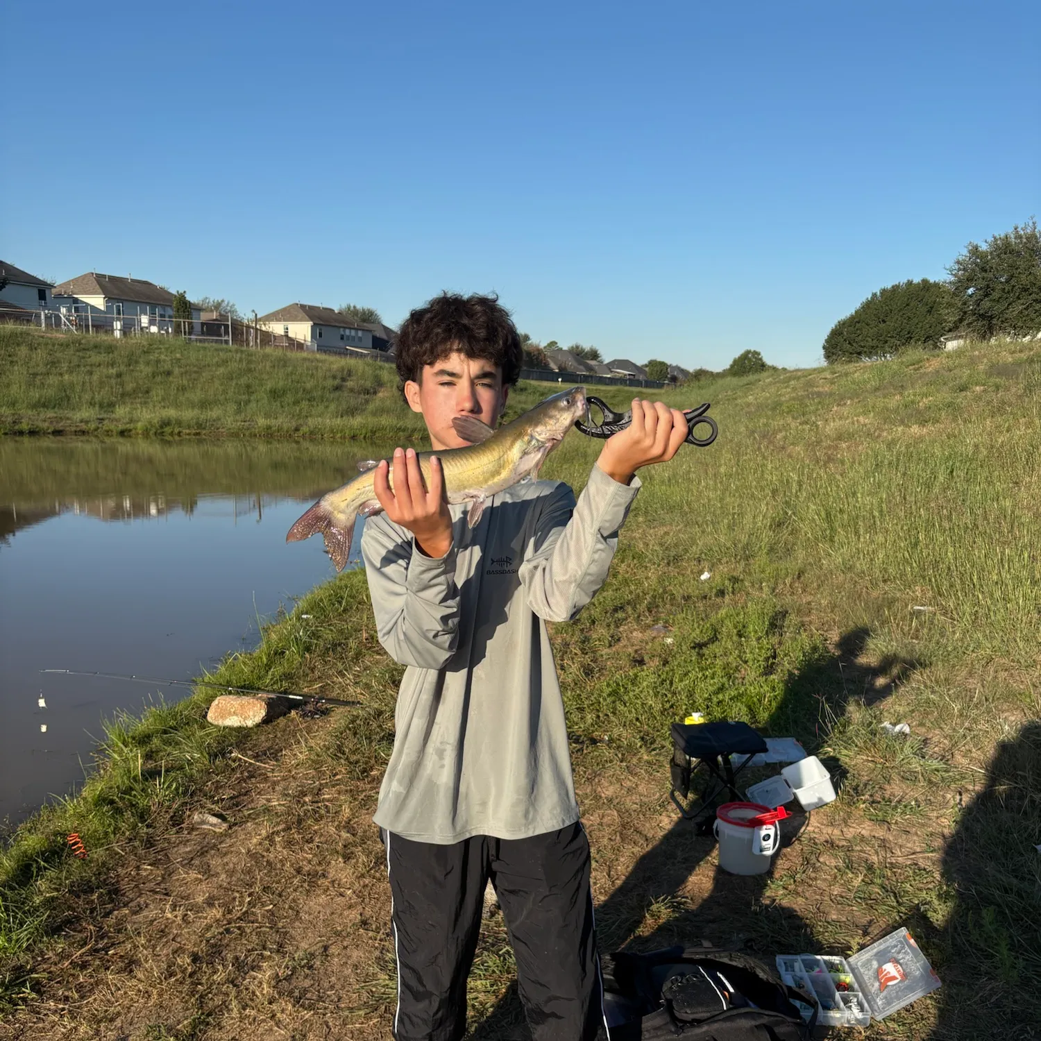 Channel catfish caught on Fishbrain
