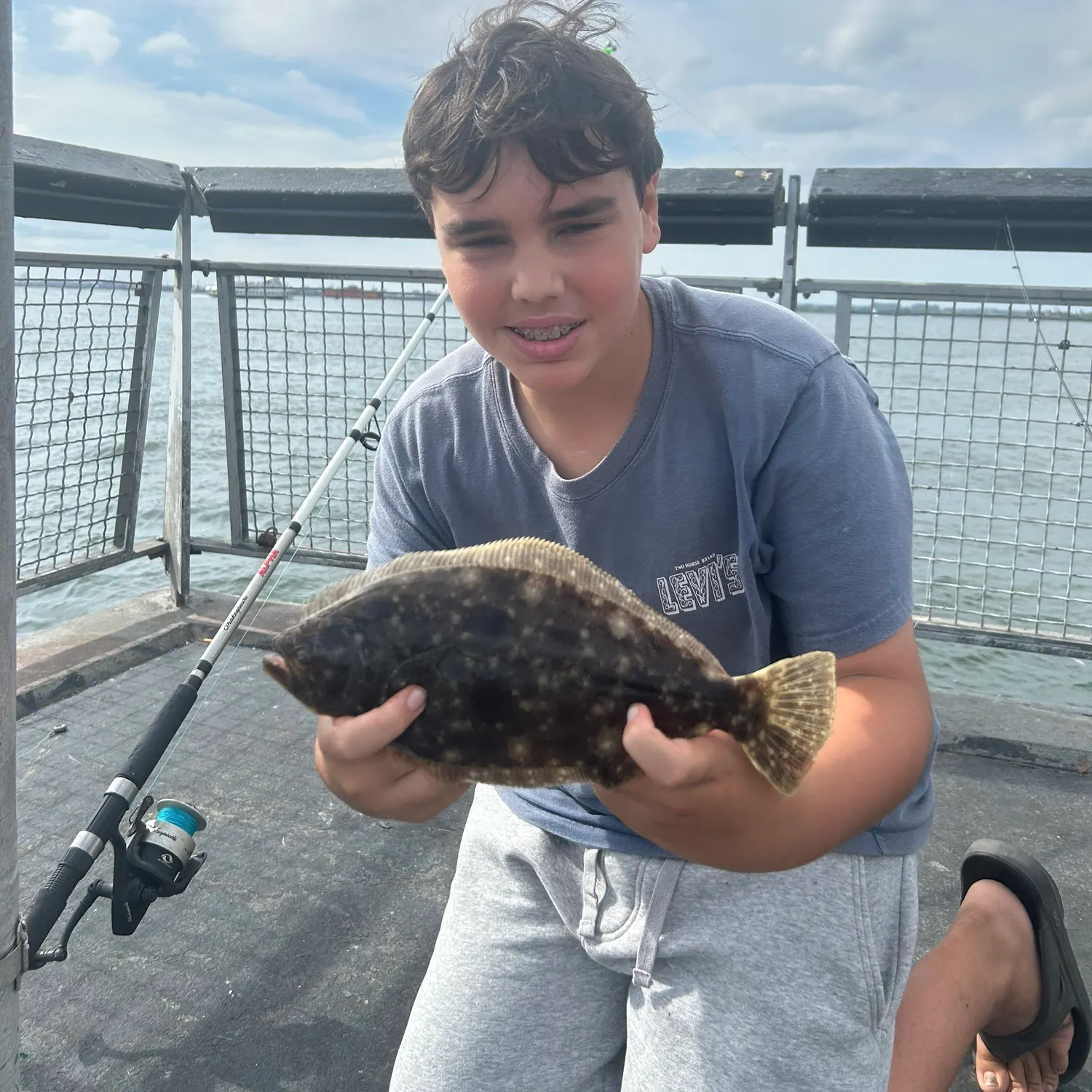 Summer flounder caught on Fishbrain