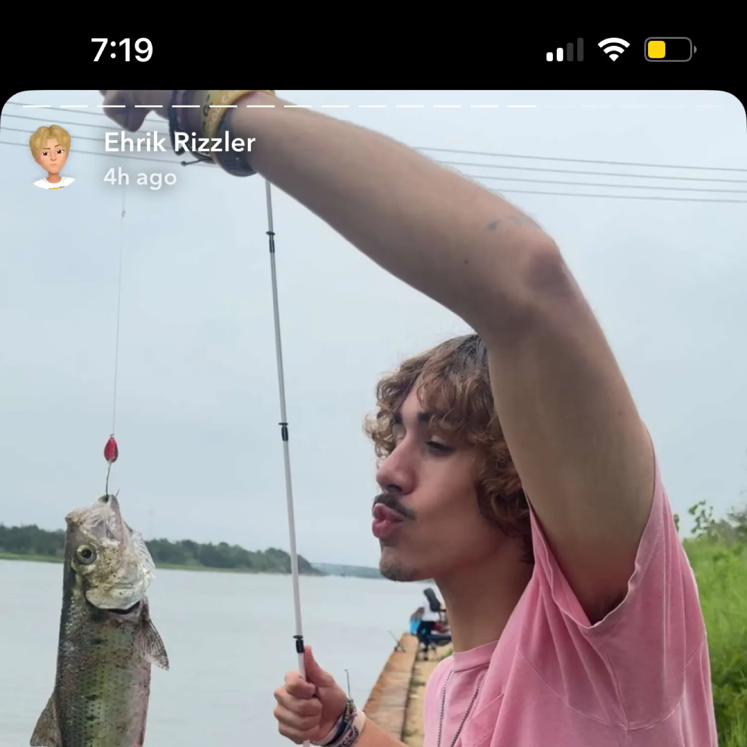 recently logged catches